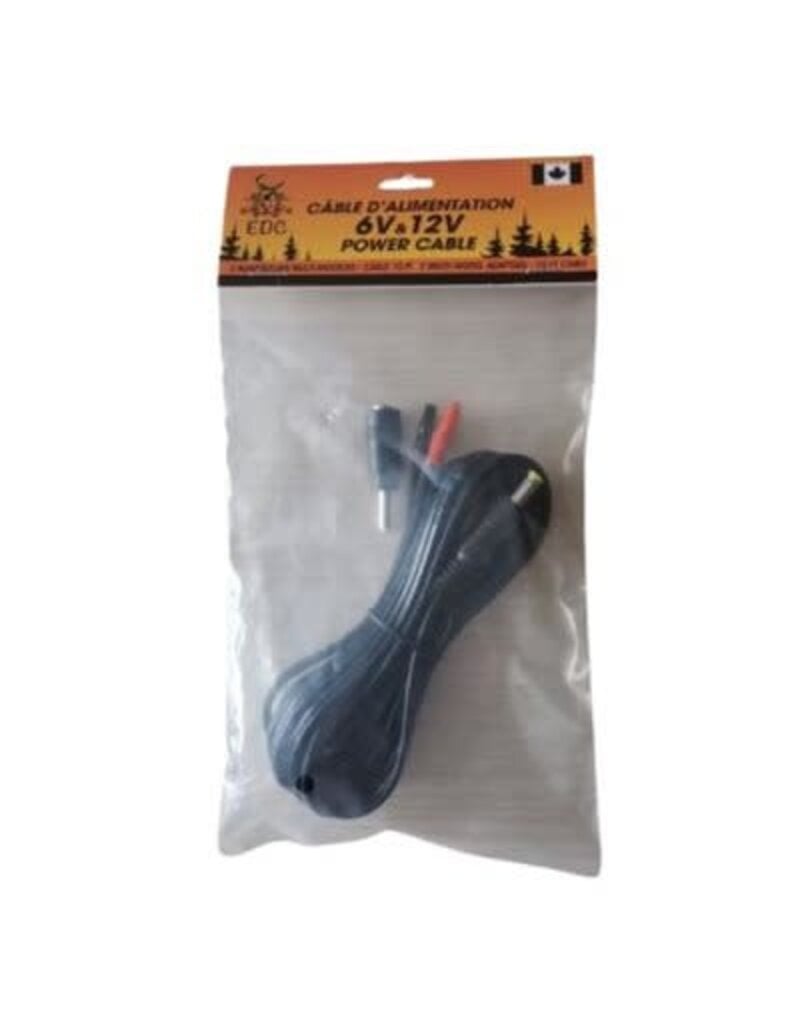 EDC Câble d'Alimentation 12V ET 6V