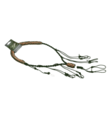 Recall Designs Collier A Appeau Noir/Orange