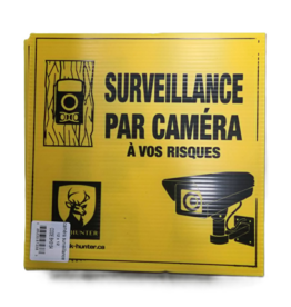 Buck Hunter Affiche/Pancarte Coroplaste Surveillance Par Caméra
