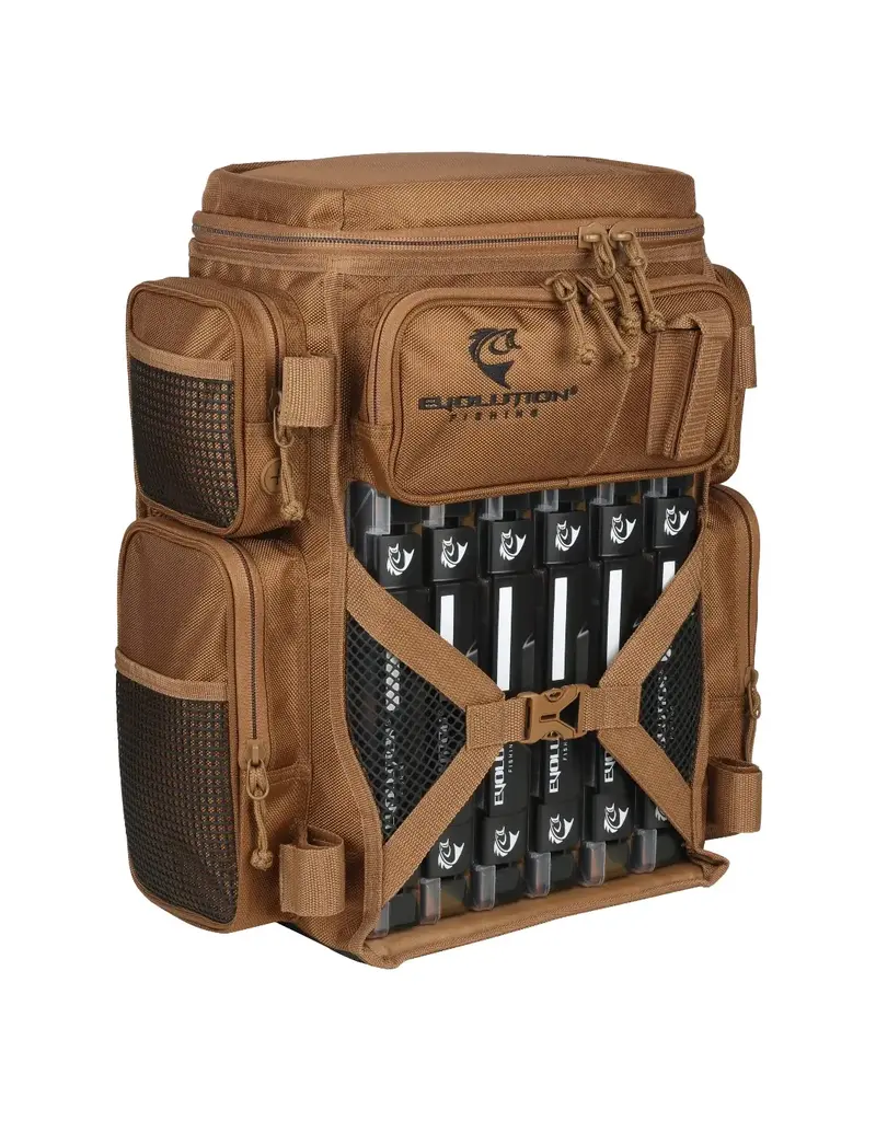 Evolution Outdoor Sac à Dos de Pêche Drift Series Battle Pack 3600