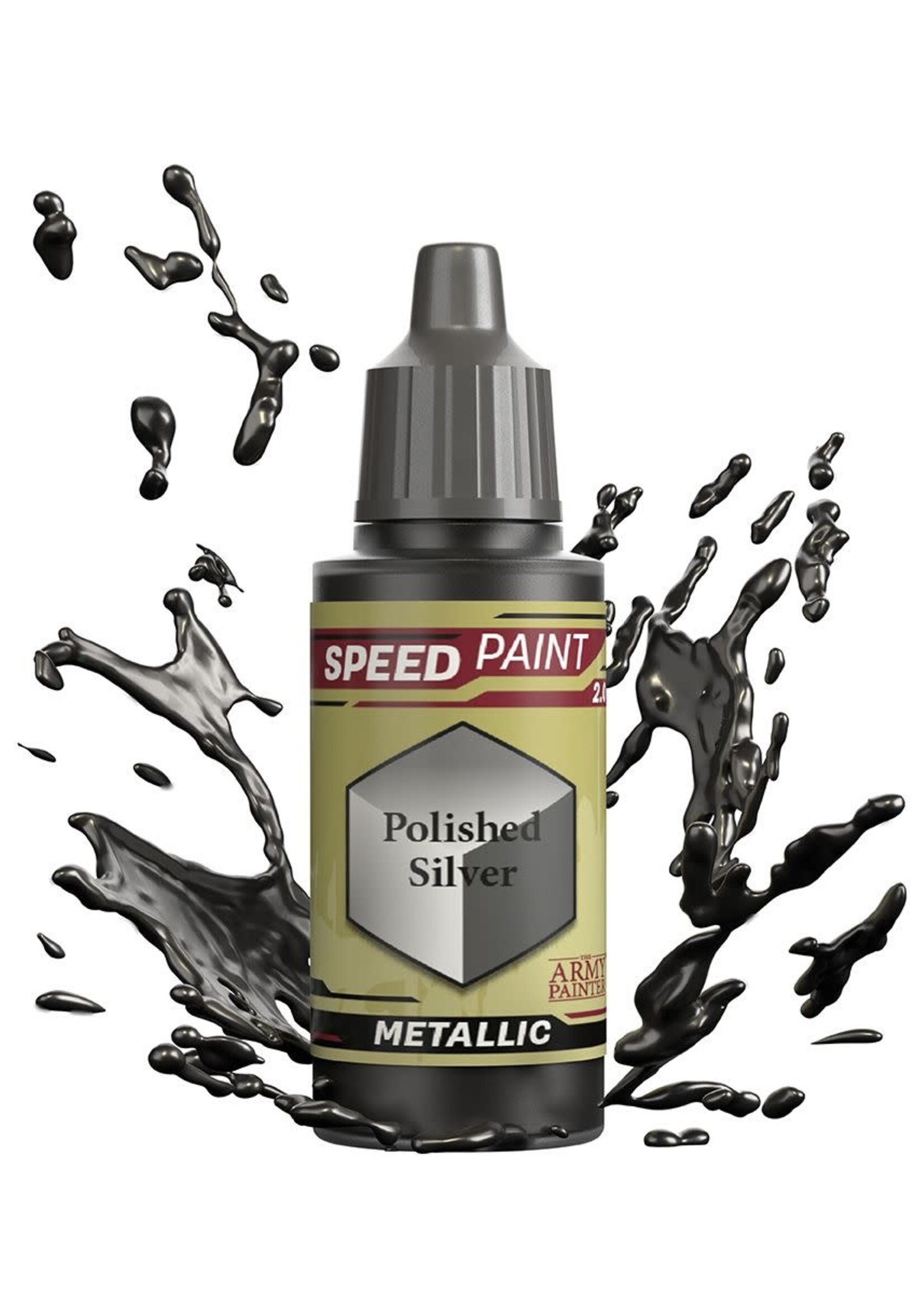 The Army Painter (0508) Speedpaint Metallic: Polished Silver
