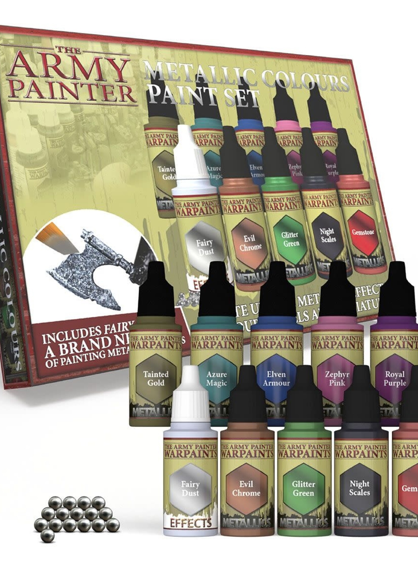 The Army Painter Warpaints: Metallic Colours Paint Set