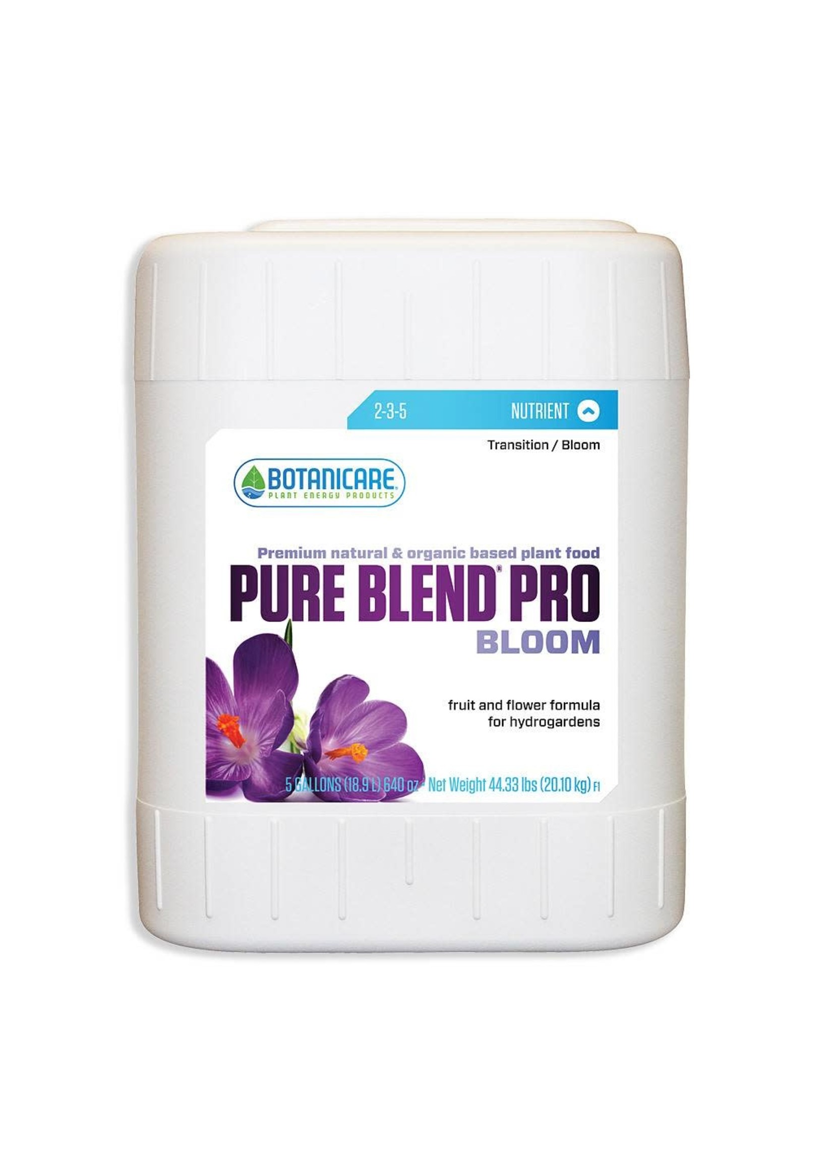 Botanicare Pure Blend Pro Bloom 5 gal