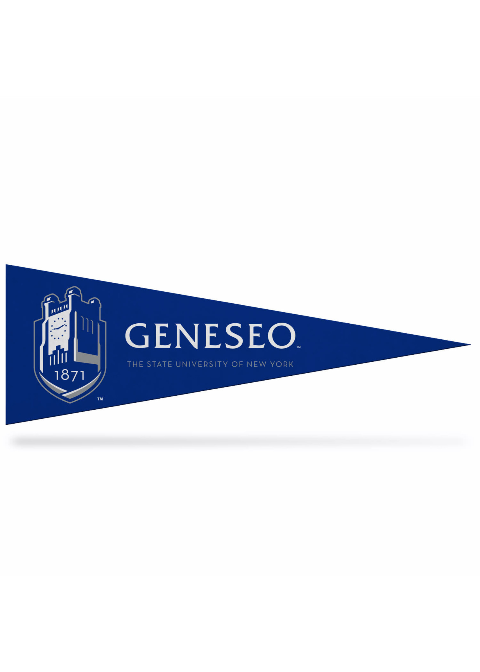 Geneseo College Logo Pennant