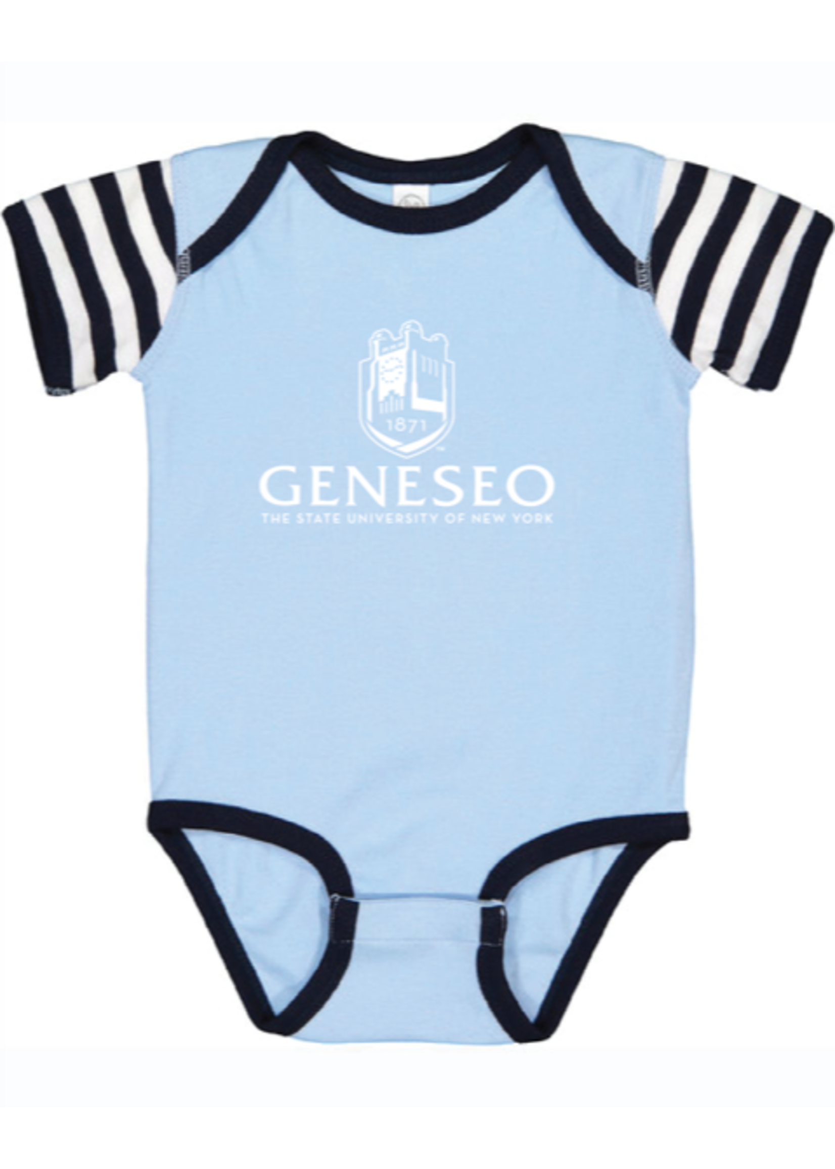Rabbit Skins College Logo Infant Bodysuit
