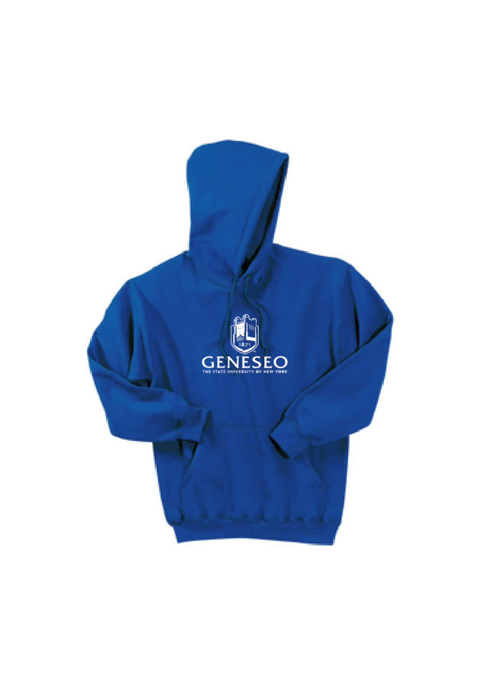 Gildan Geneseo College Logo Hoodie