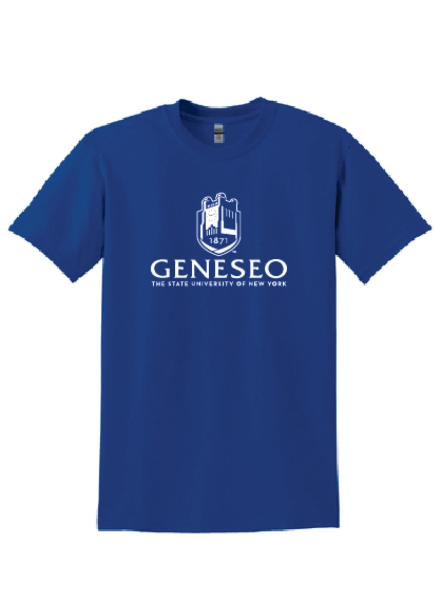 Gildan Geneseo College Logo Tee
