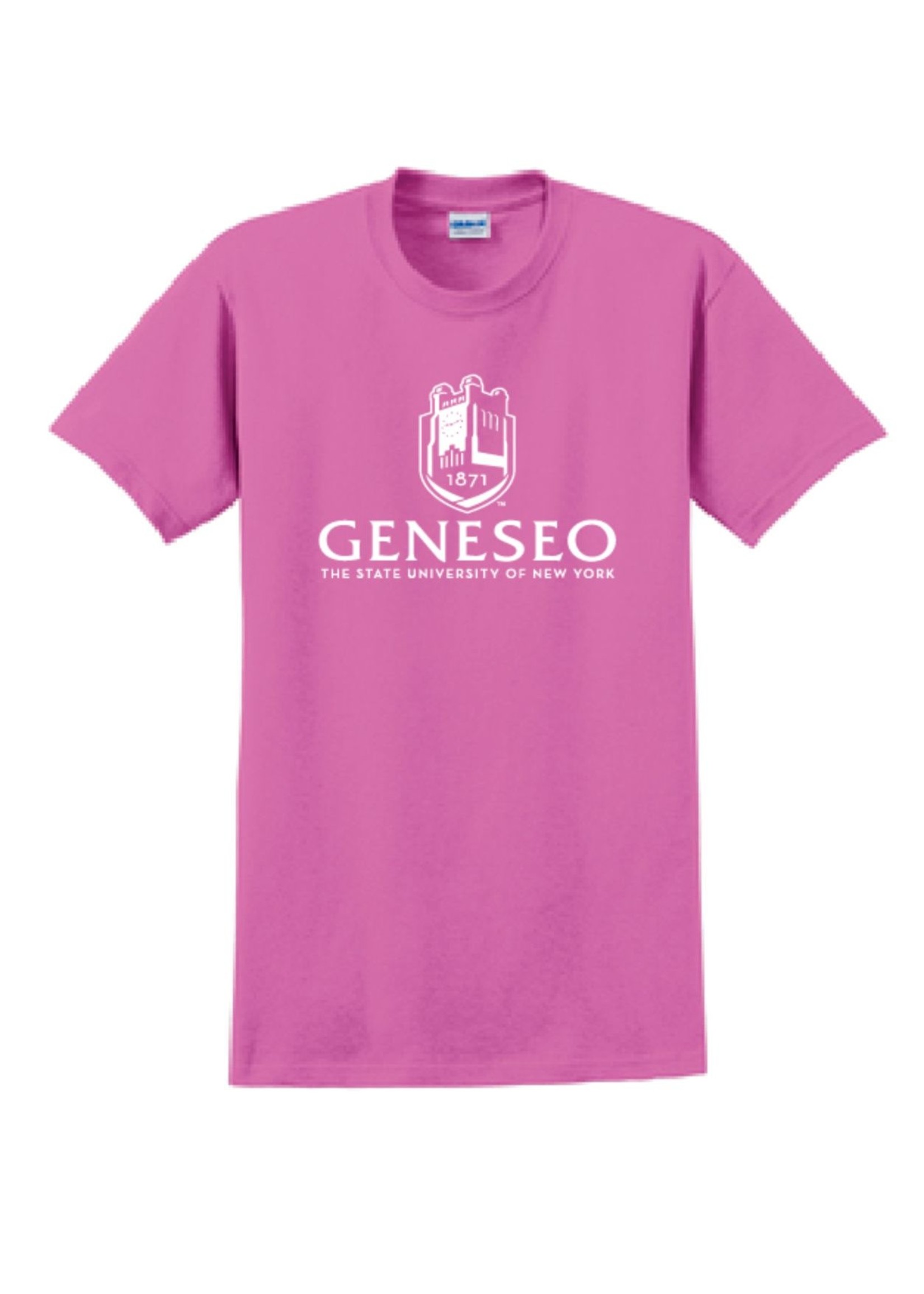 Gildan Geneseo College Logo Tee