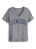 League League Women's Intramural Boyfriend V Tee Grey Small