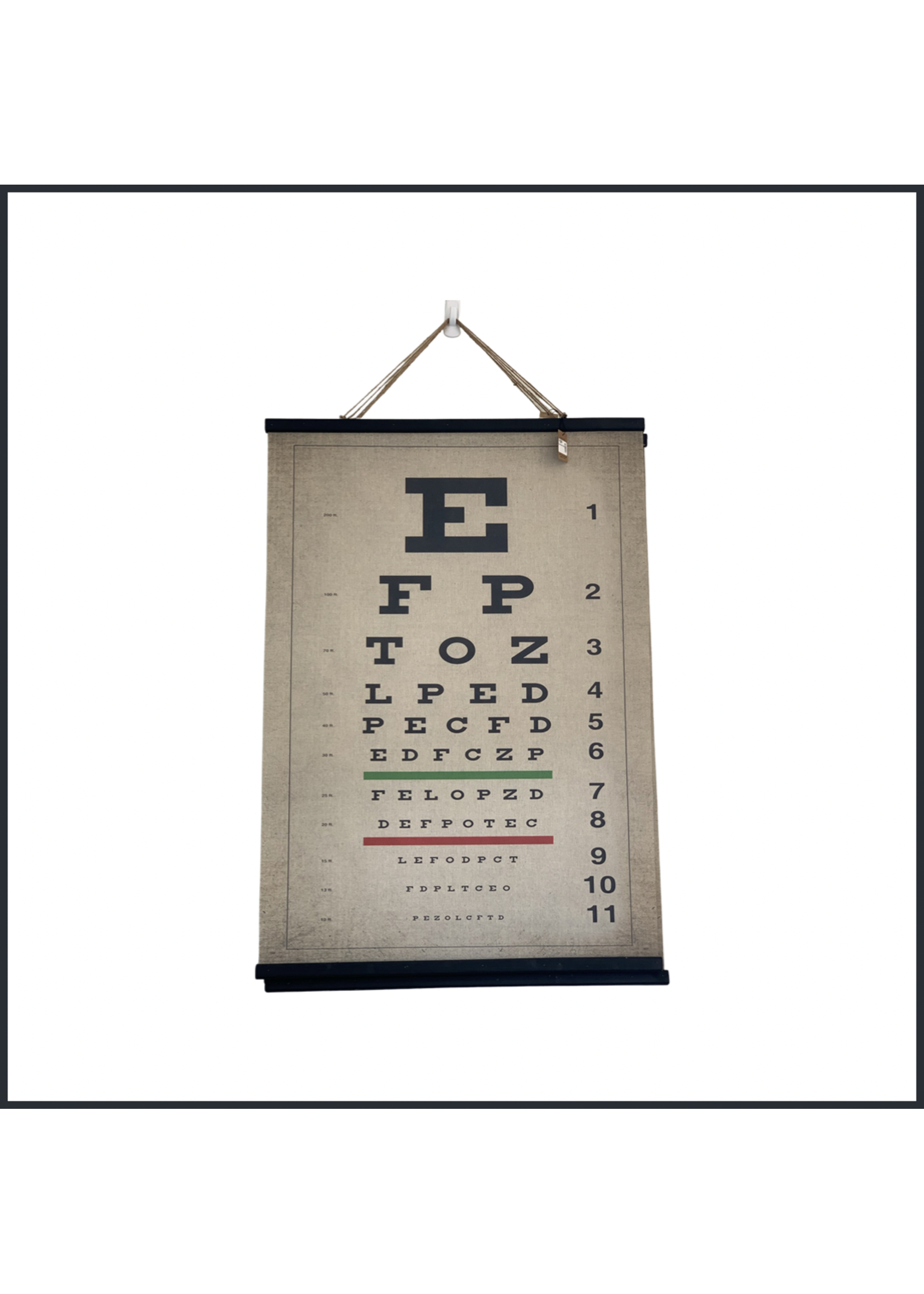 Canvas Eye Chart
