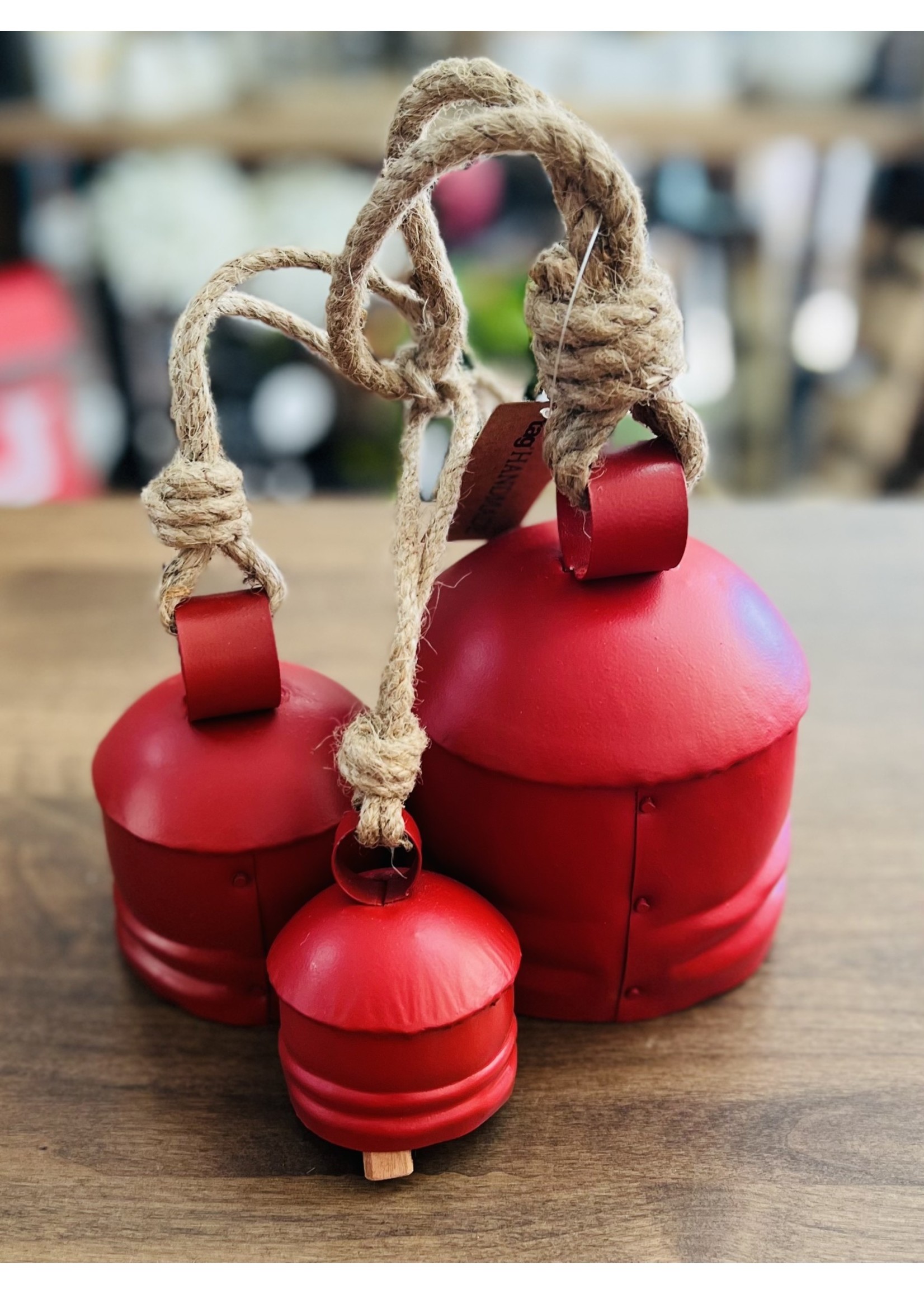 TAG Artisan Bells s/3 Red