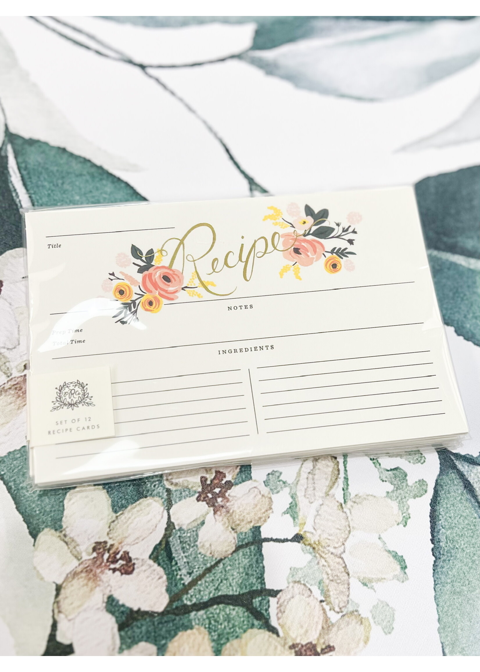 Rifle Paper Co Recipe Cards