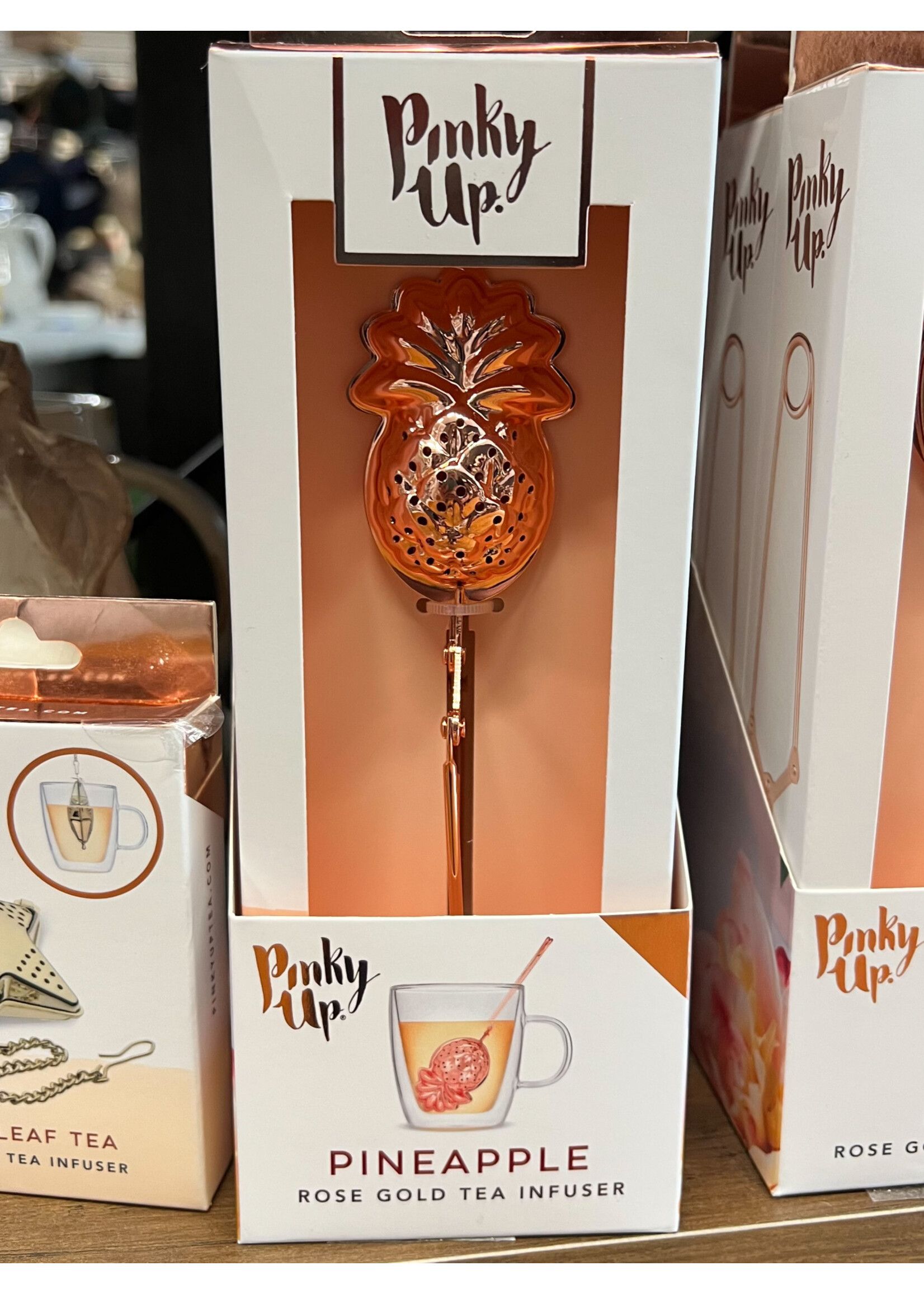 Pinky Up Rose Gold Pineapple Tea Infuser