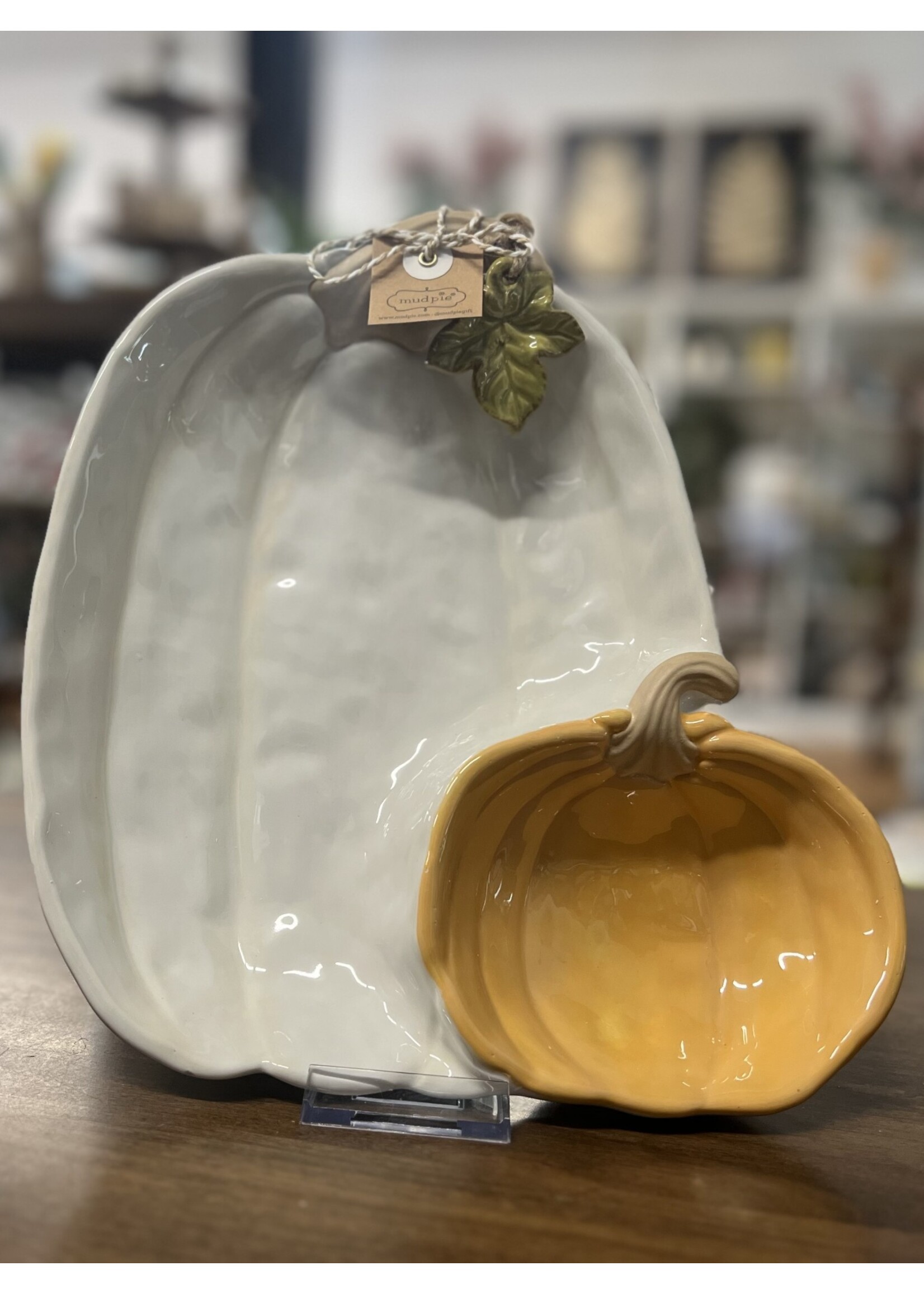 Mud Pie Pumpkin Chip & Dip Server