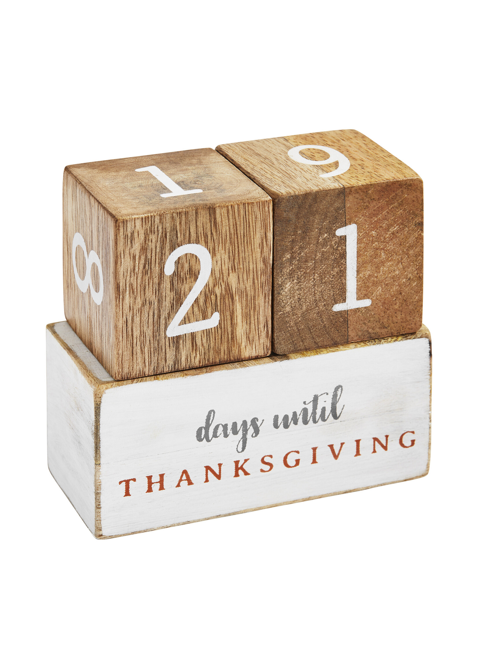 Mud Pie Holiday Countdown Blocks