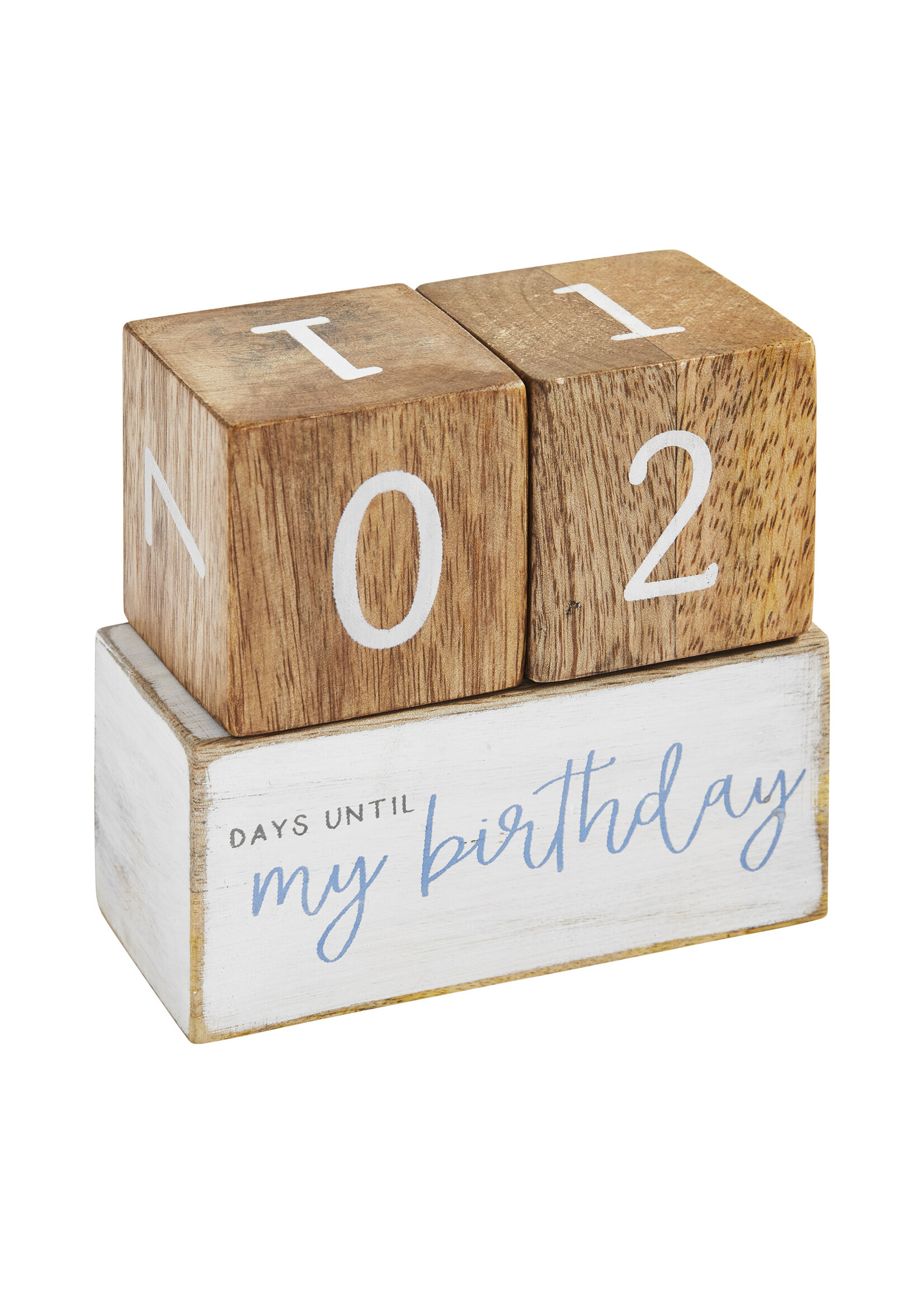 Mud Pie Holiday Countdown Blocks