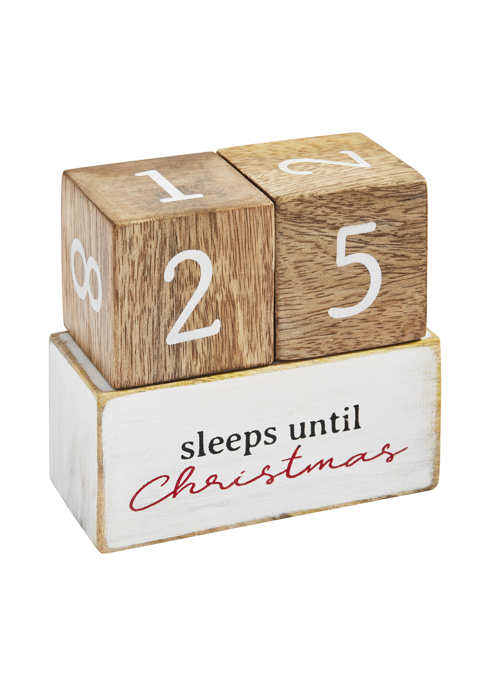 Mud Pie Holiday Countdown Blocks
