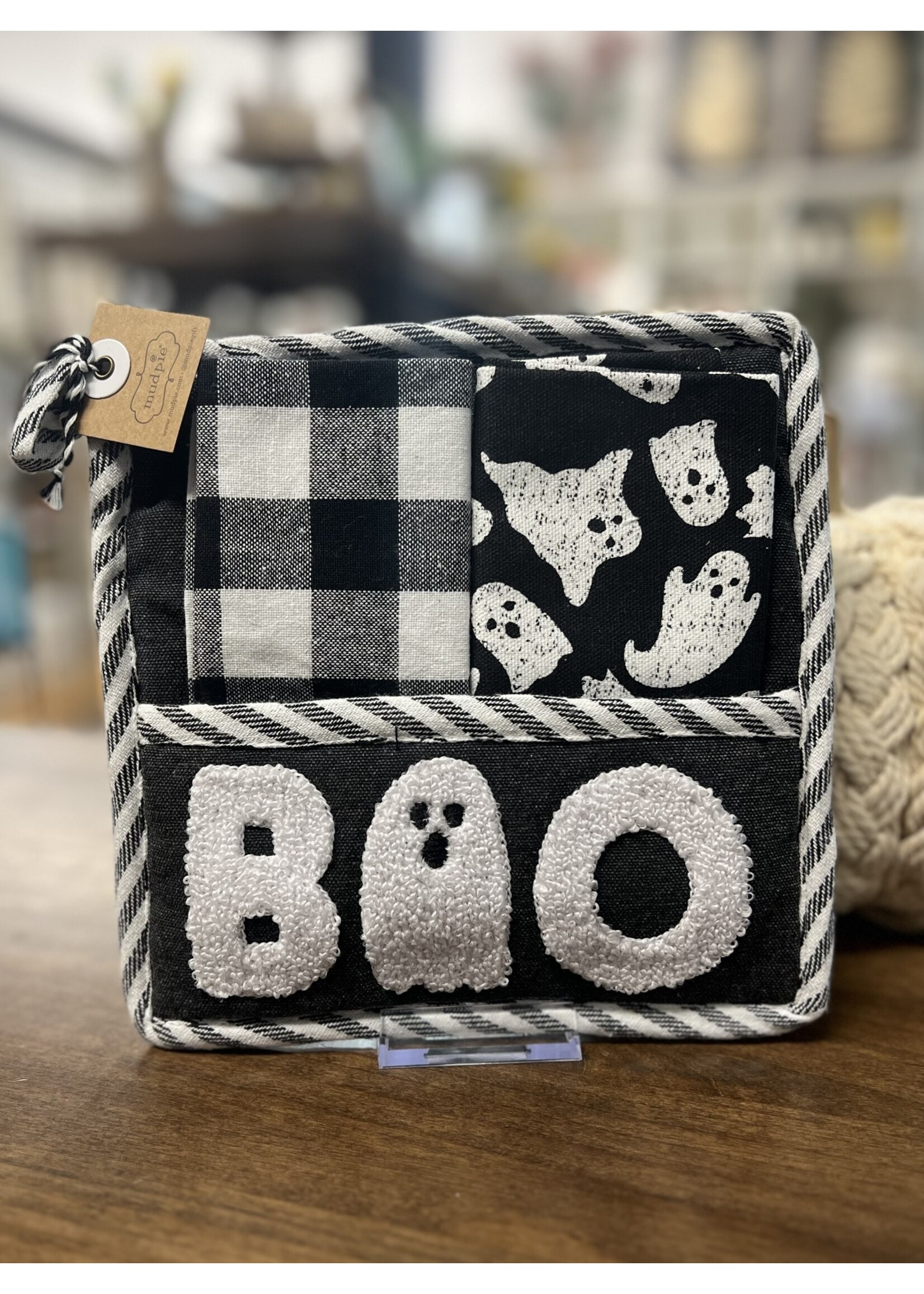 Mud Pie Boo Towel & Pot Holder