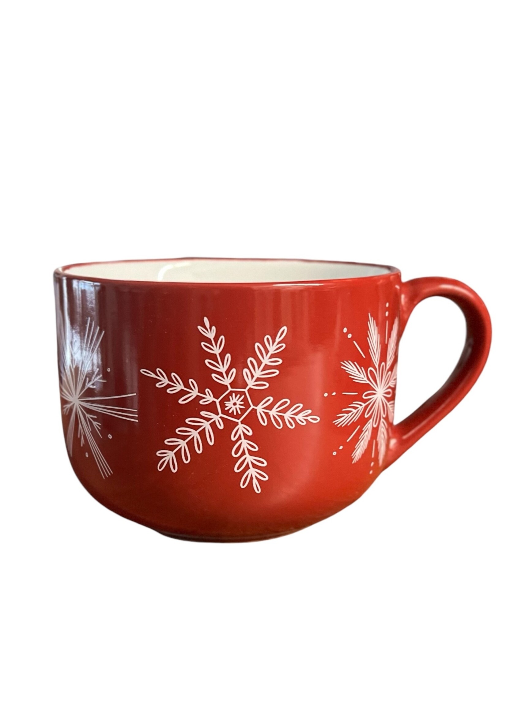 Danica Snowflakes Latte Mug