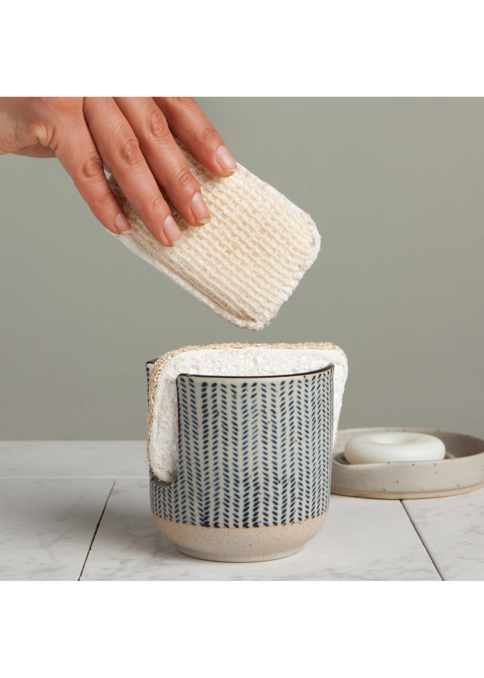 Danica Herringbone Element Sponge Holder