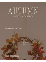 Autumn Wreath Workshop