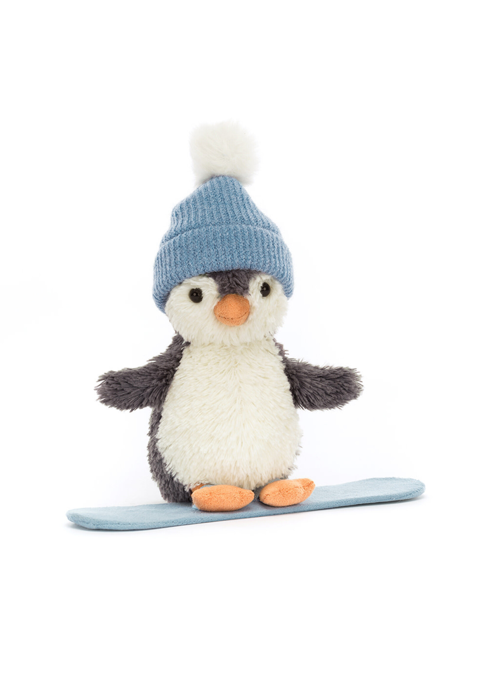 Jelly Cat Peanut Penguin Snowboarding Small