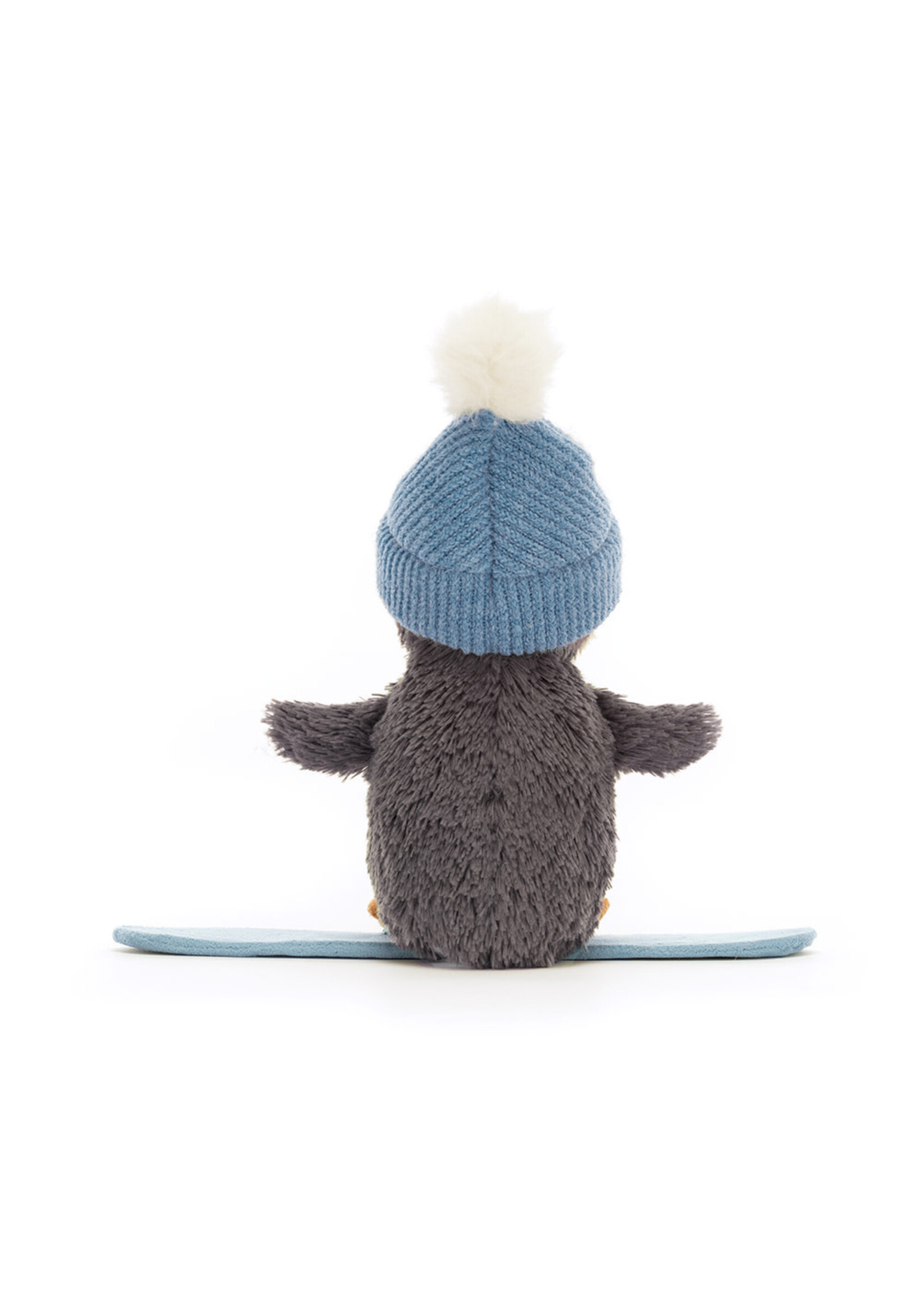 Jelly Cat Peanut Penguin Snowboarding Small