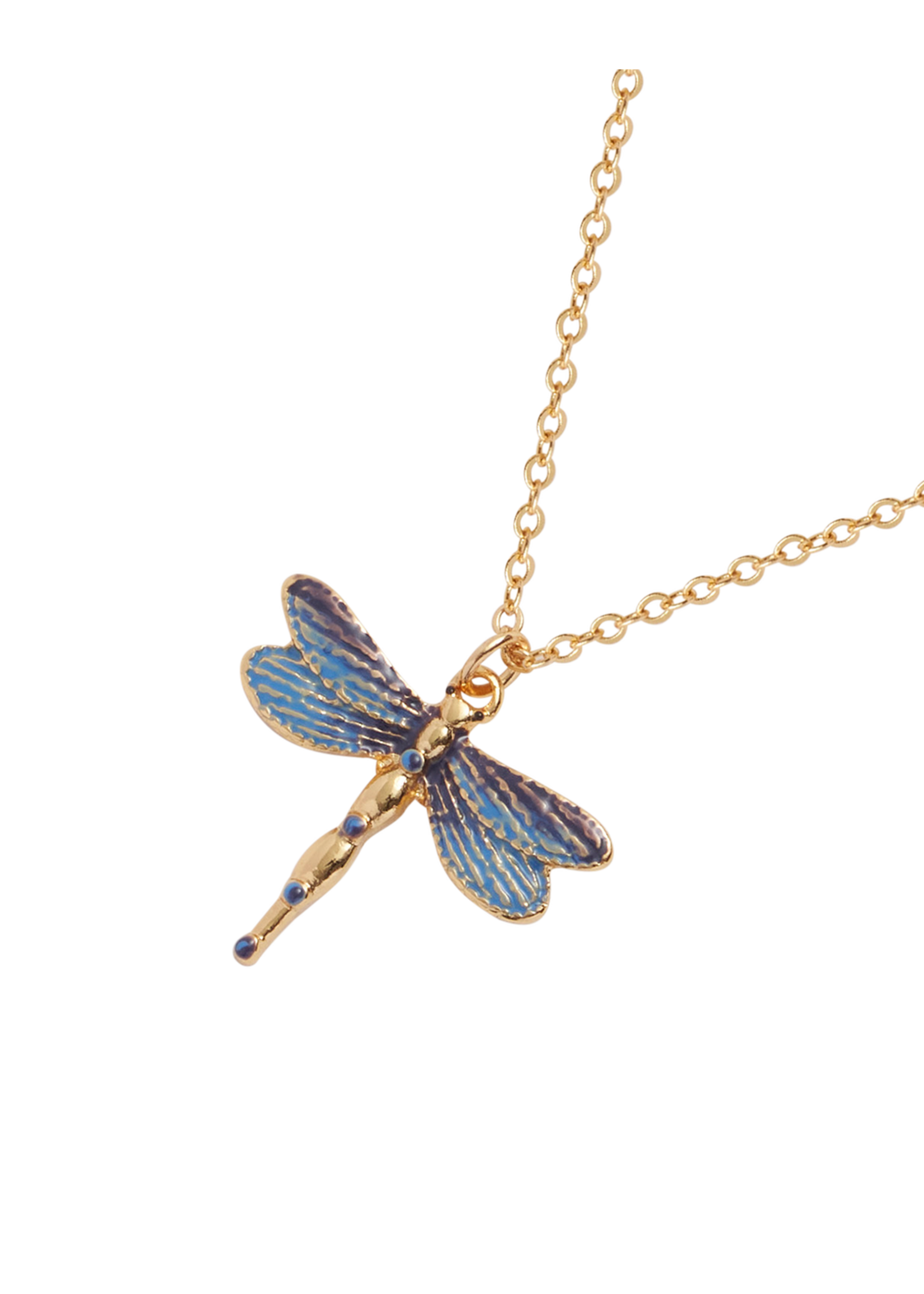Fable England Dragonfly Pendant Necklace