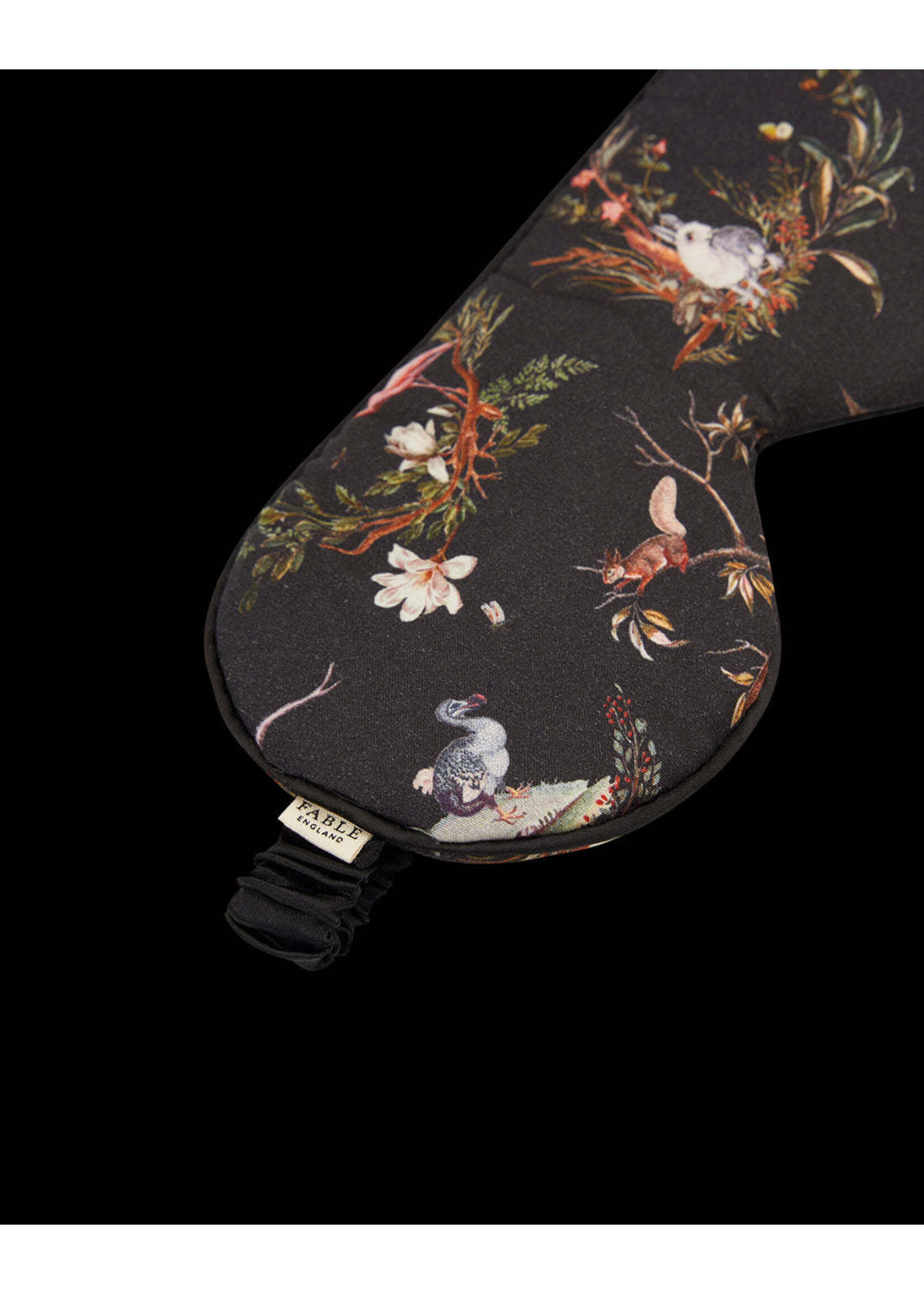Fable England Wonderland Black Sleep Mask