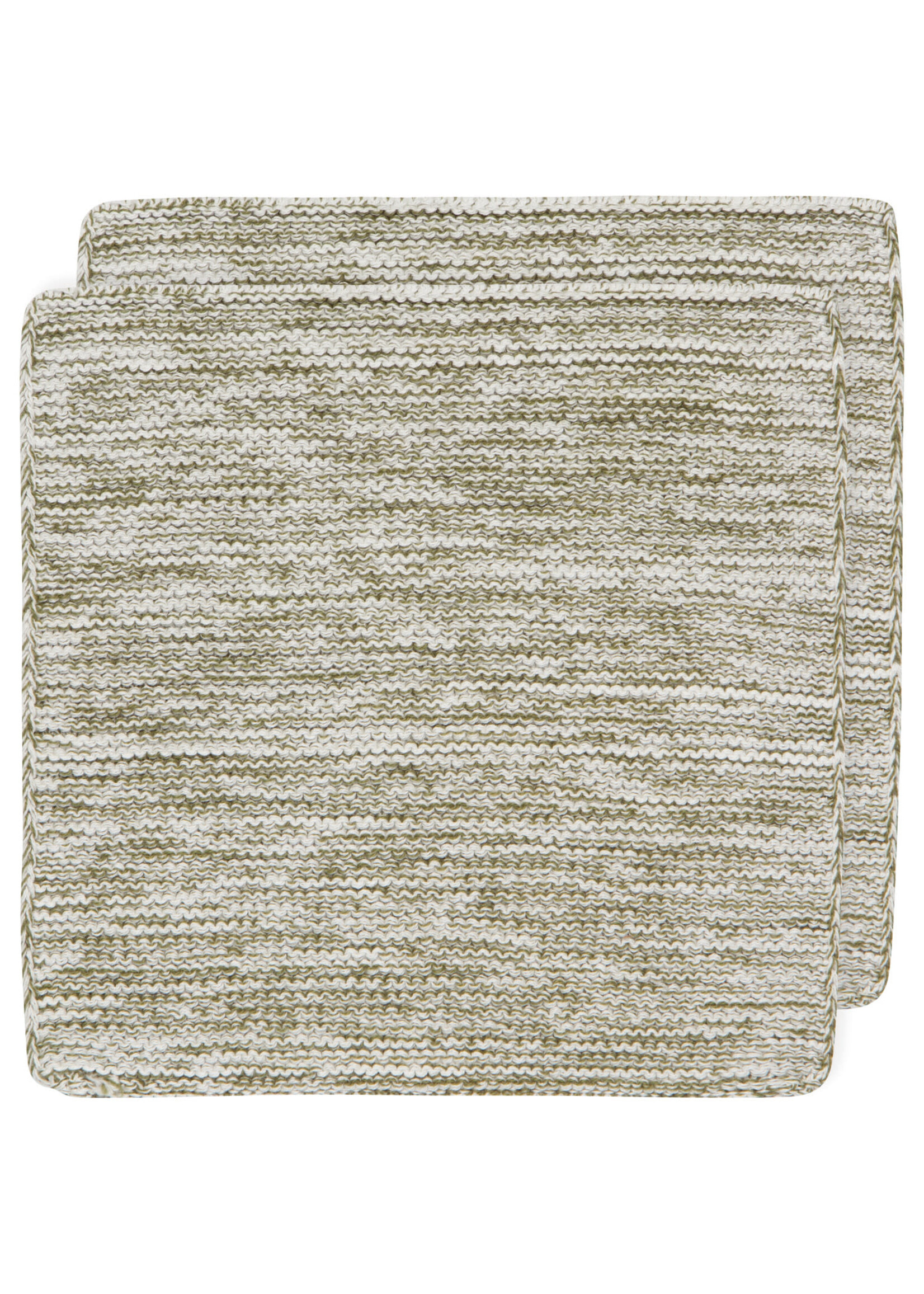 Danica Knit Dishcloth Olive