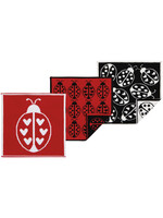 Danica Knit Dishcloth - Lady Bug s/3