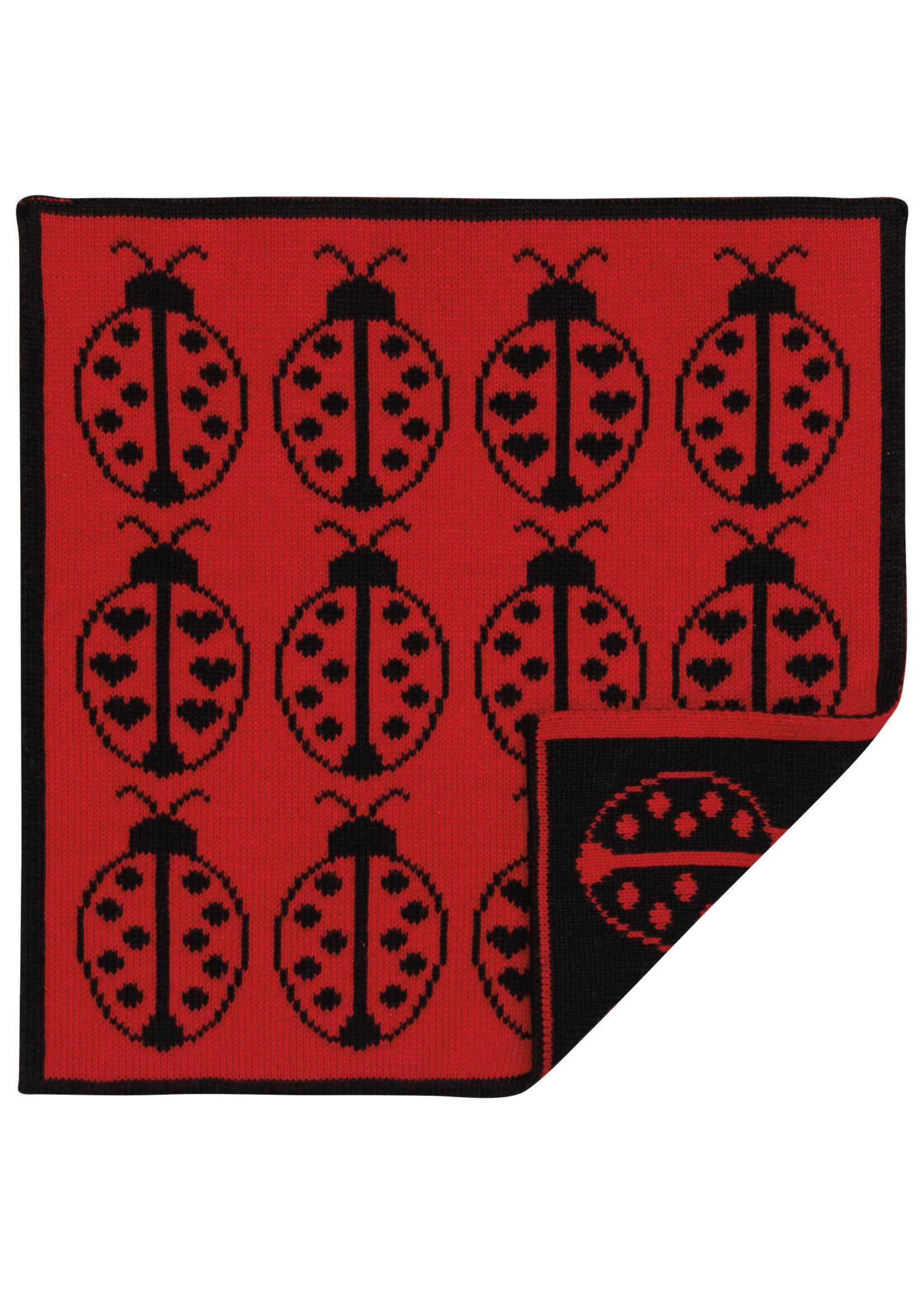 Danica Knit Dishcloth - Lady Bug s/3