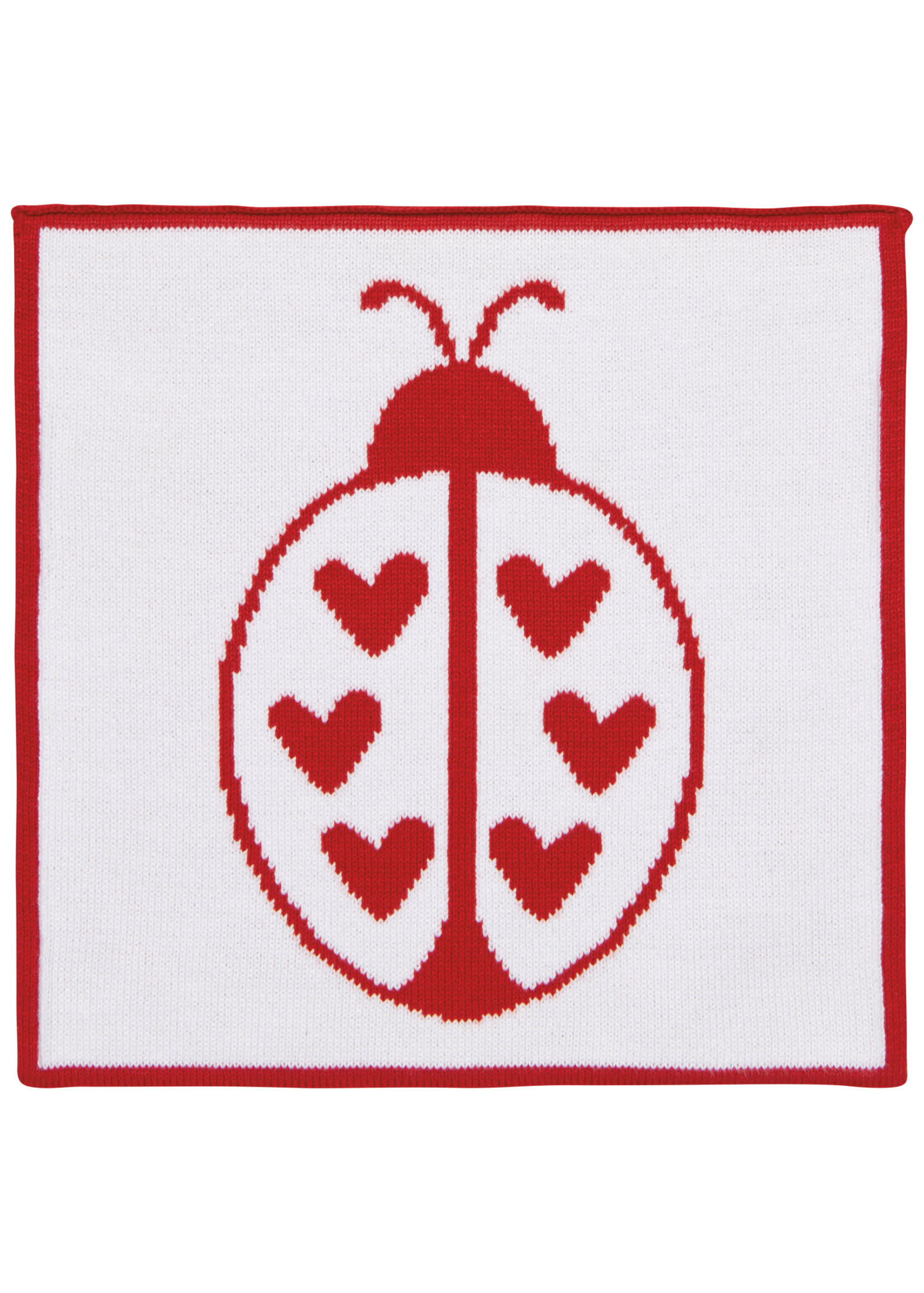 Danica Knit Dishcloth - Lady Bug s/3