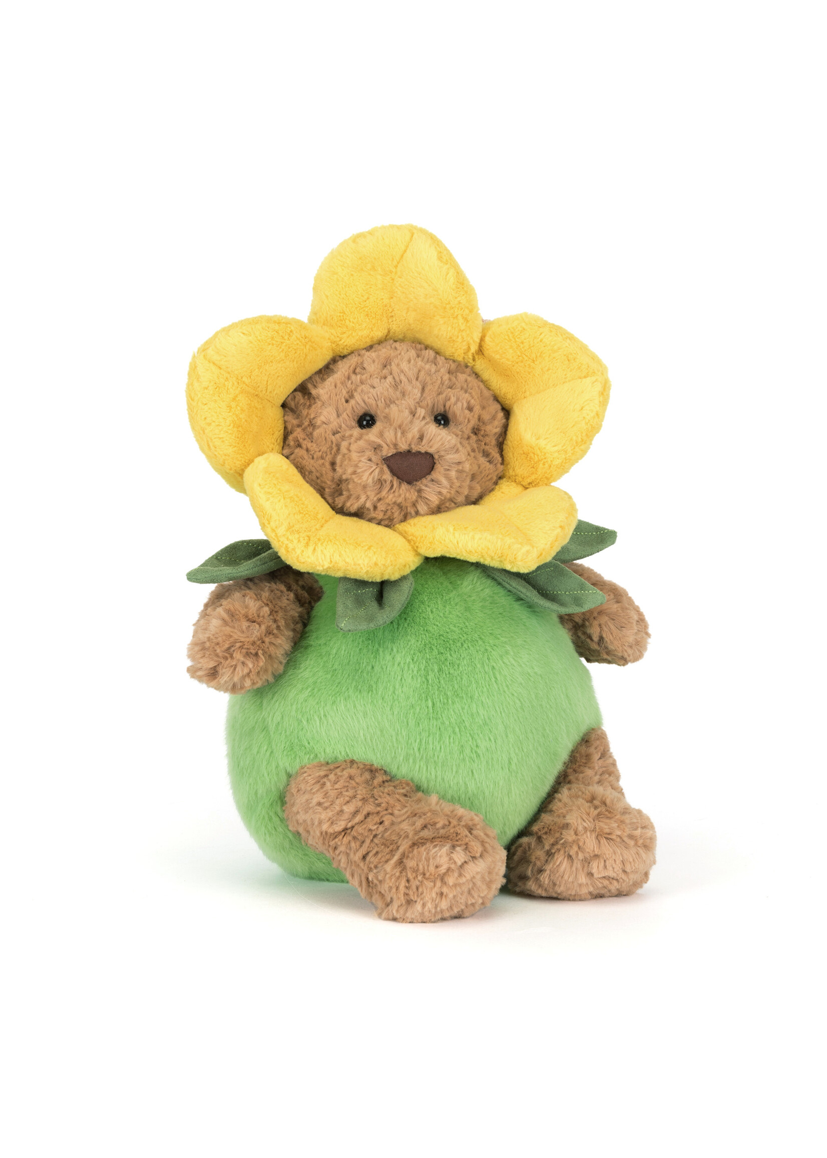 Jelly Cat Bartholomew Bear Daffodil Outfit