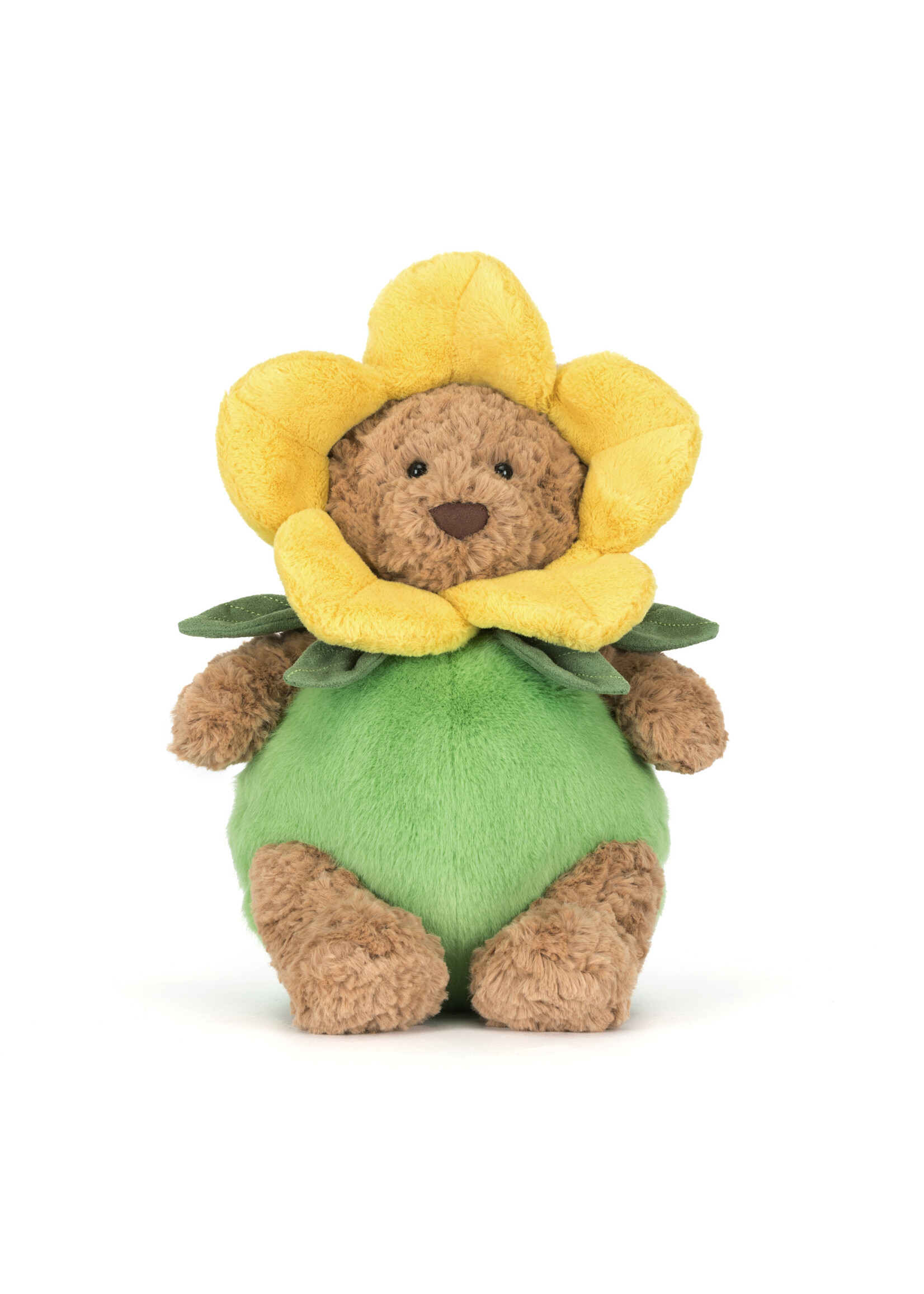 Jelly Cat Bartholomew Bear Daffodil Outfit