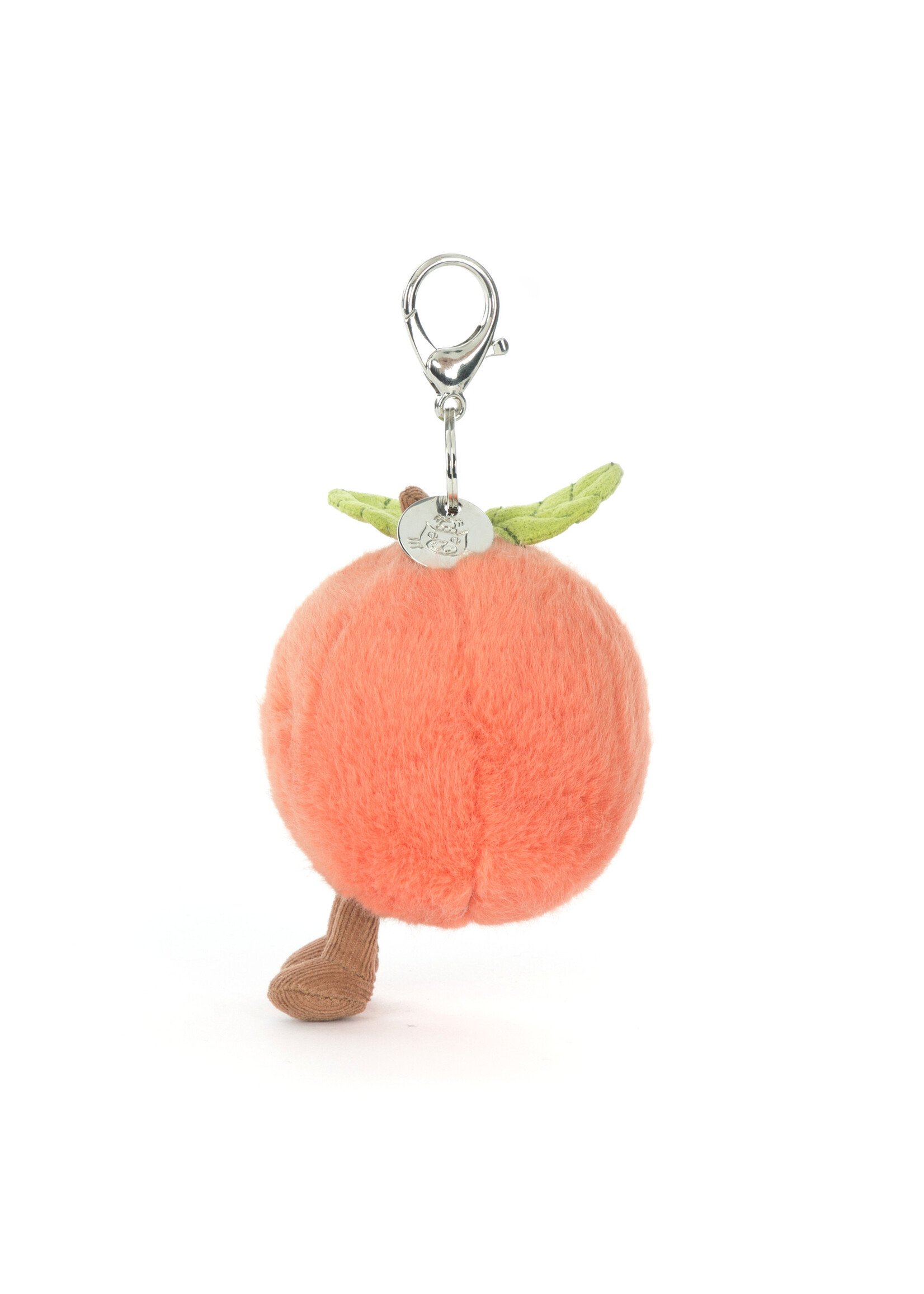 jellycat Amuseables Peach Bag Charm
