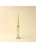 Indaba Vero Glass Candlestick L Green
