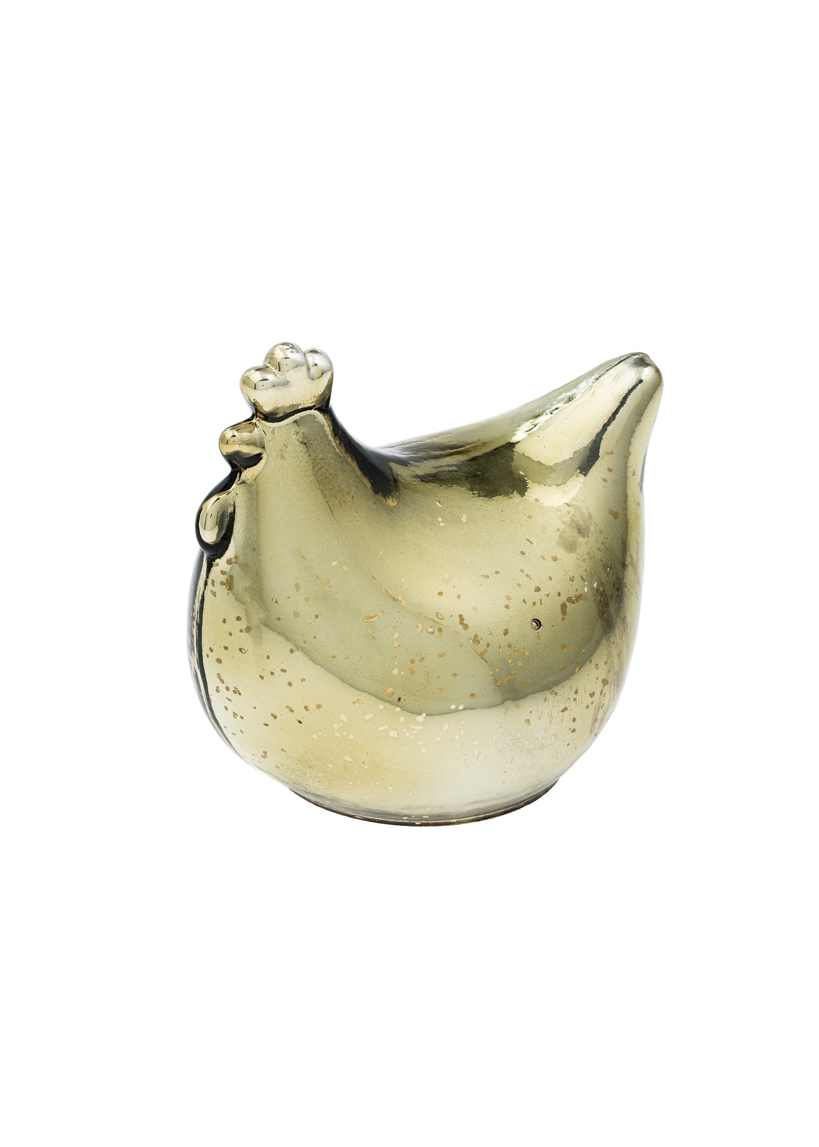 Indaba Mother Hen Glass Statuette