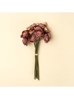 Indaba Ranunculus Bouquet, Deep Pink