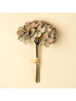 Indaba Hydrangea Bouquet, Vintage Green