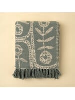 Indaba Marigold Throw, Blue