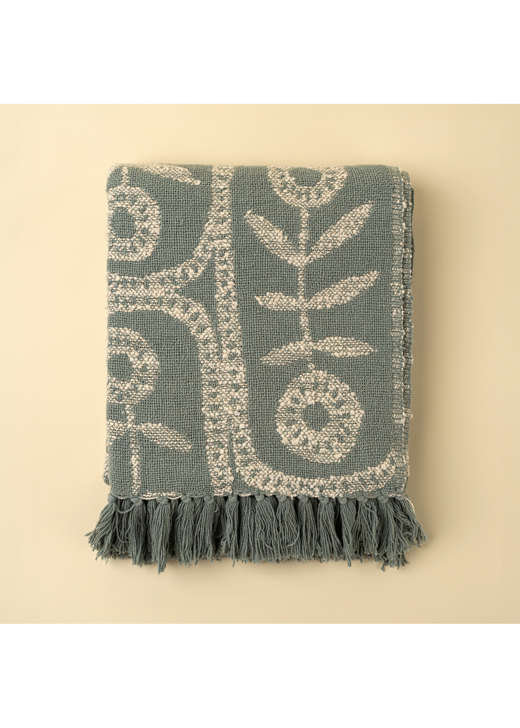 Indaba Marigold Throw, Blue