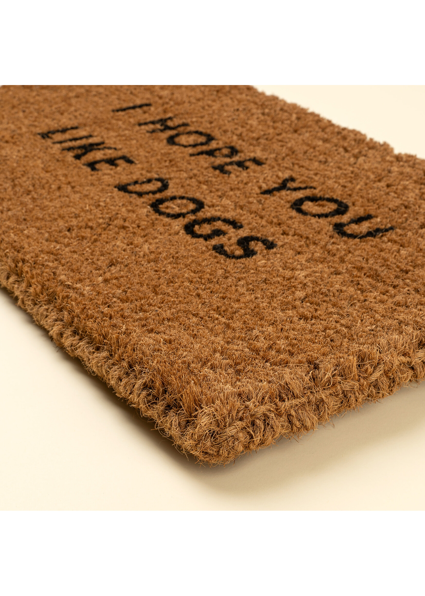 Indaba Hope You Like Dogs Coir Mat