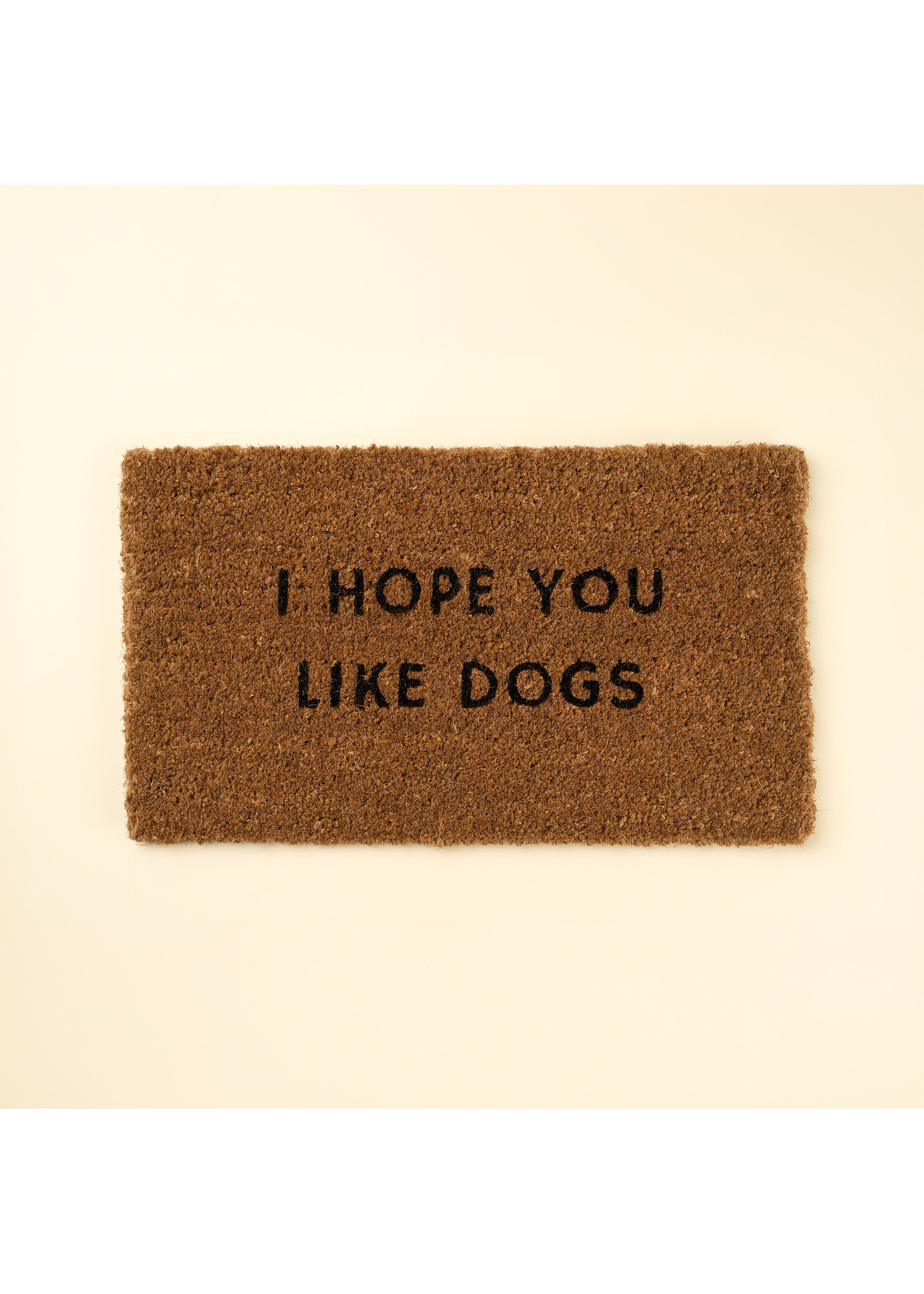Indaba Hope You Like Dogs Coir Mat