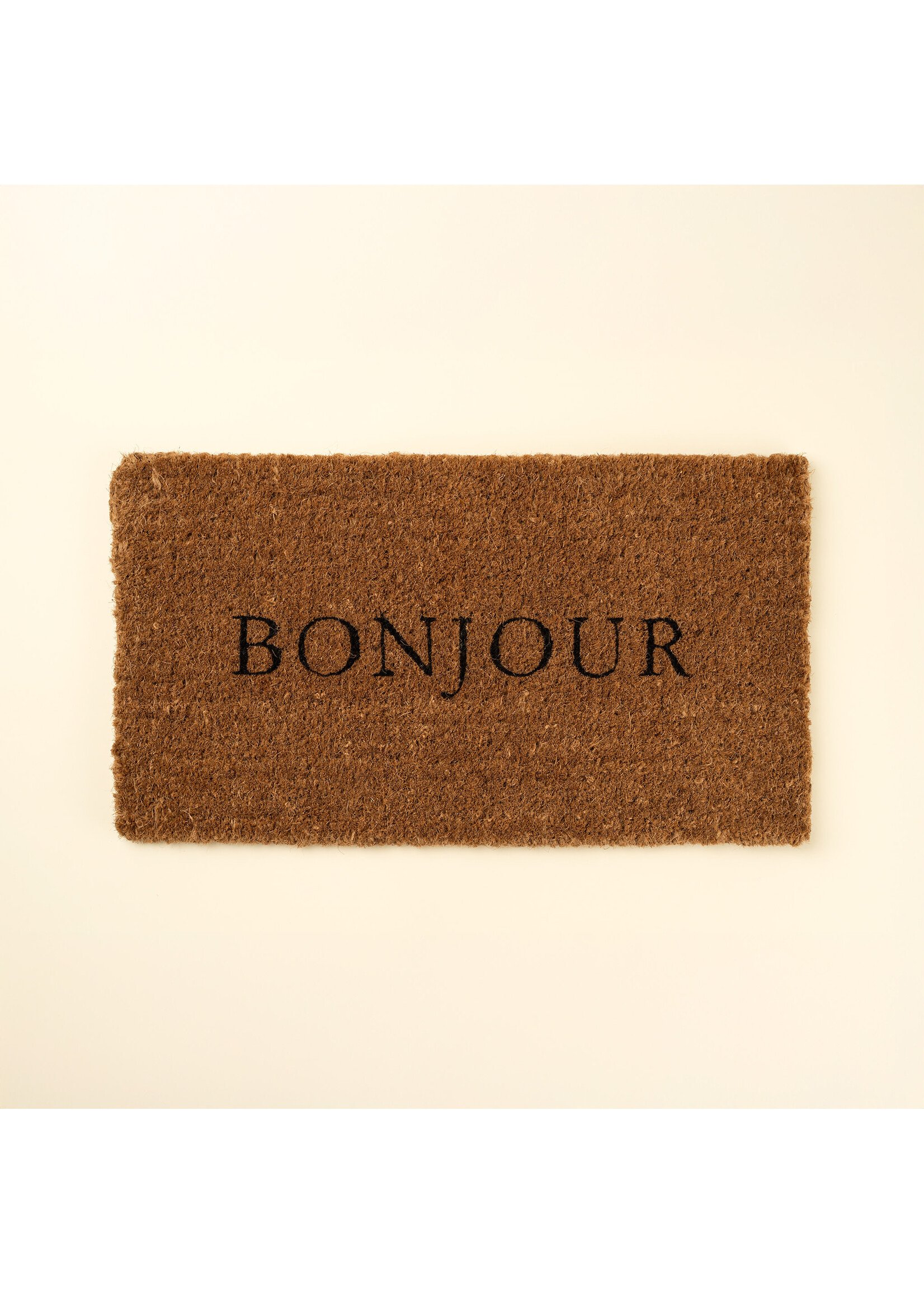 Indaba Bonjour Coir Doormat