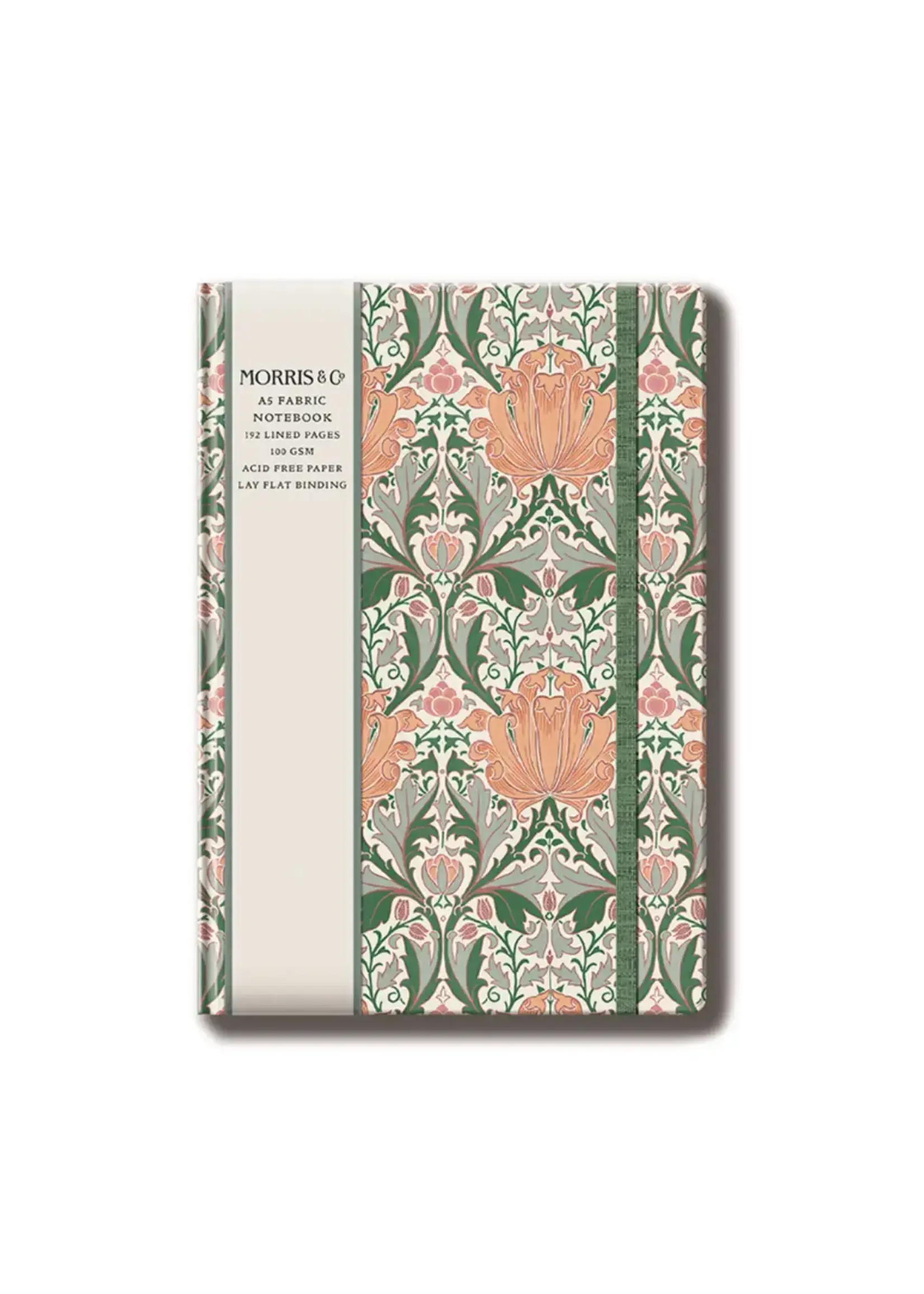 The Great British Card CO William Morris A5 Notebook Helena Peach