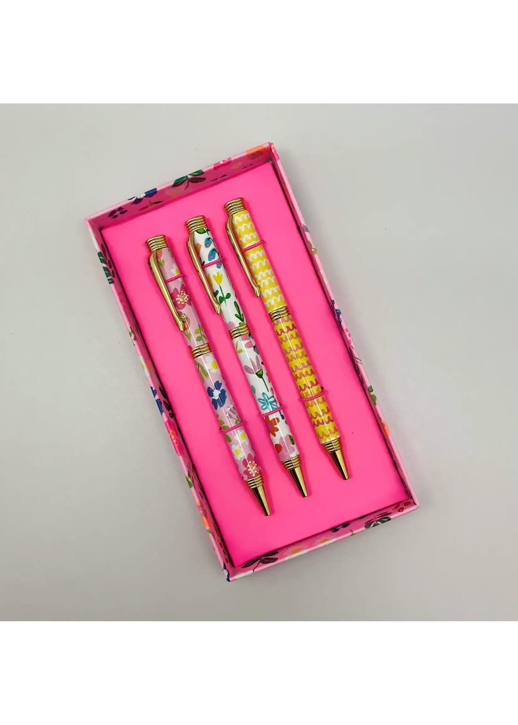 The Great British Card CO Paper Salad Pen Set Flowers