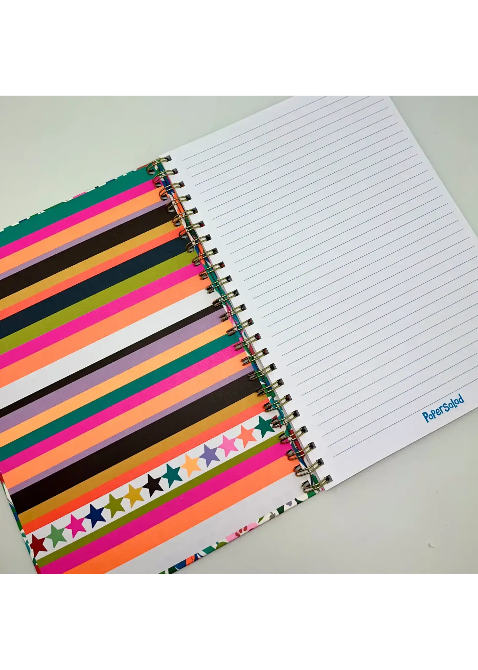 The Great British Card CO Paper Salad A4 Wired Notebook