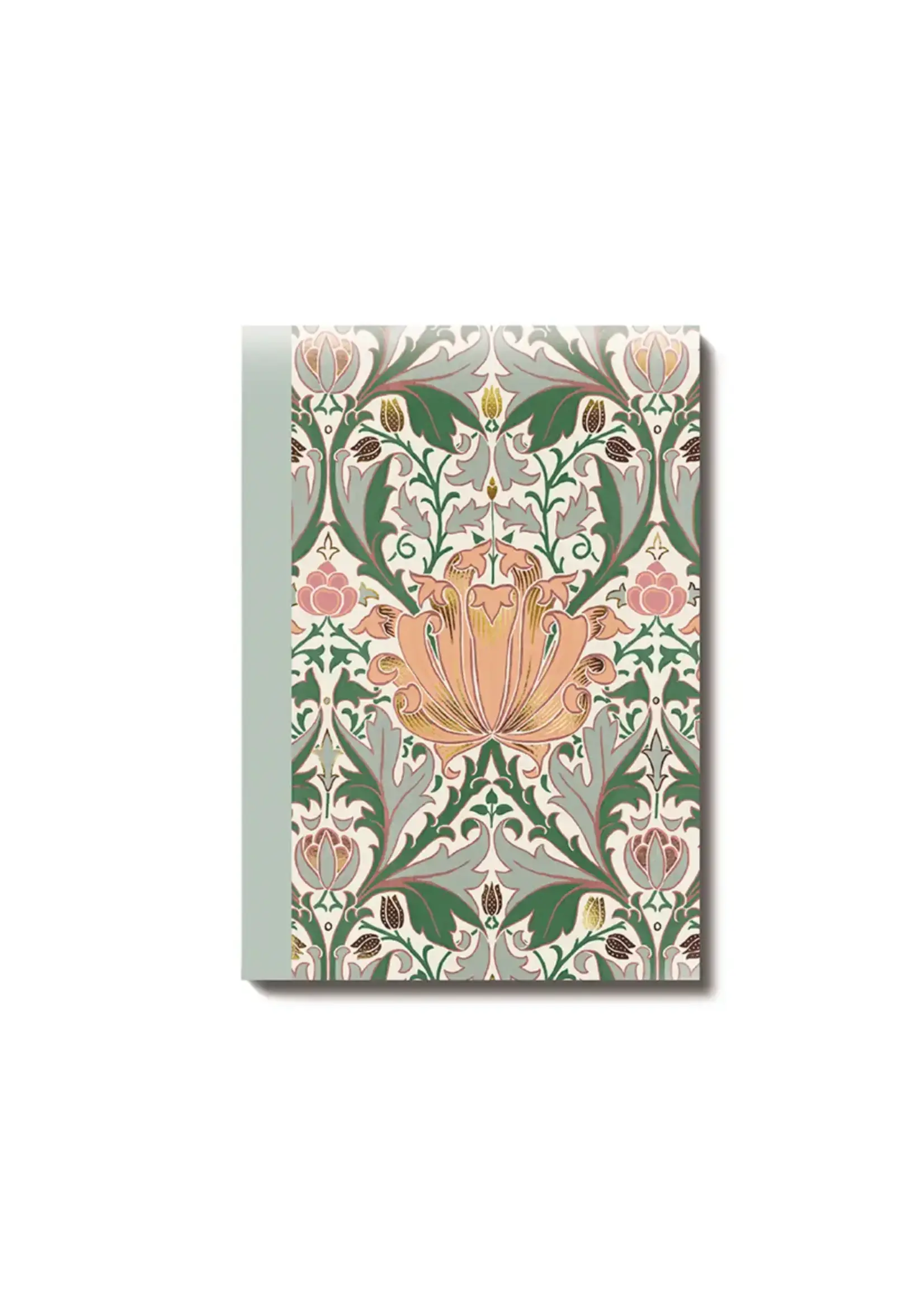 The Great British Card CO William Morris s/2 Helena Peach Notebook