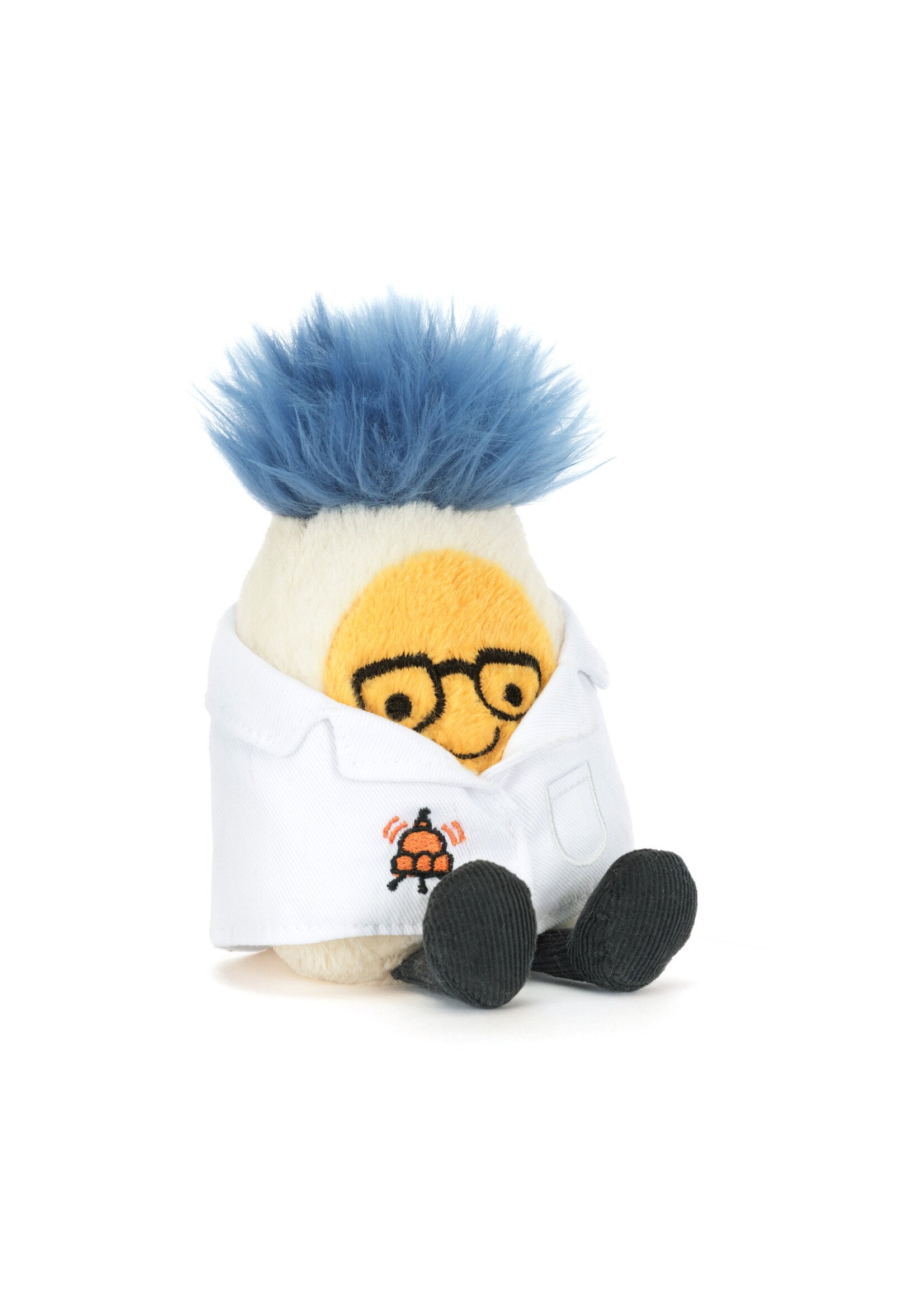 jellycat Amuseables Boiled Egg Scientist Outfit